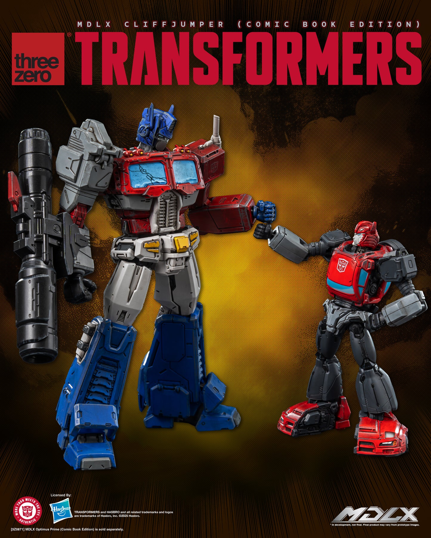 Threezero: Transformers MDLX Cliffjumper (Comic Book Edition)