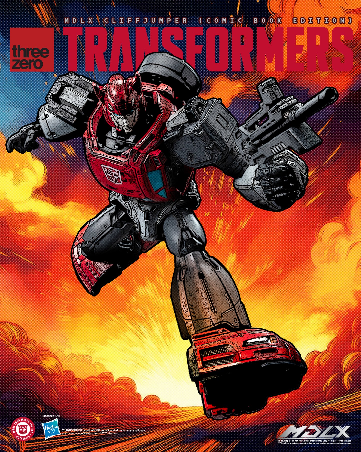 Threezero: Transformers MDLX Cliffjumper (Comic Book Edition)