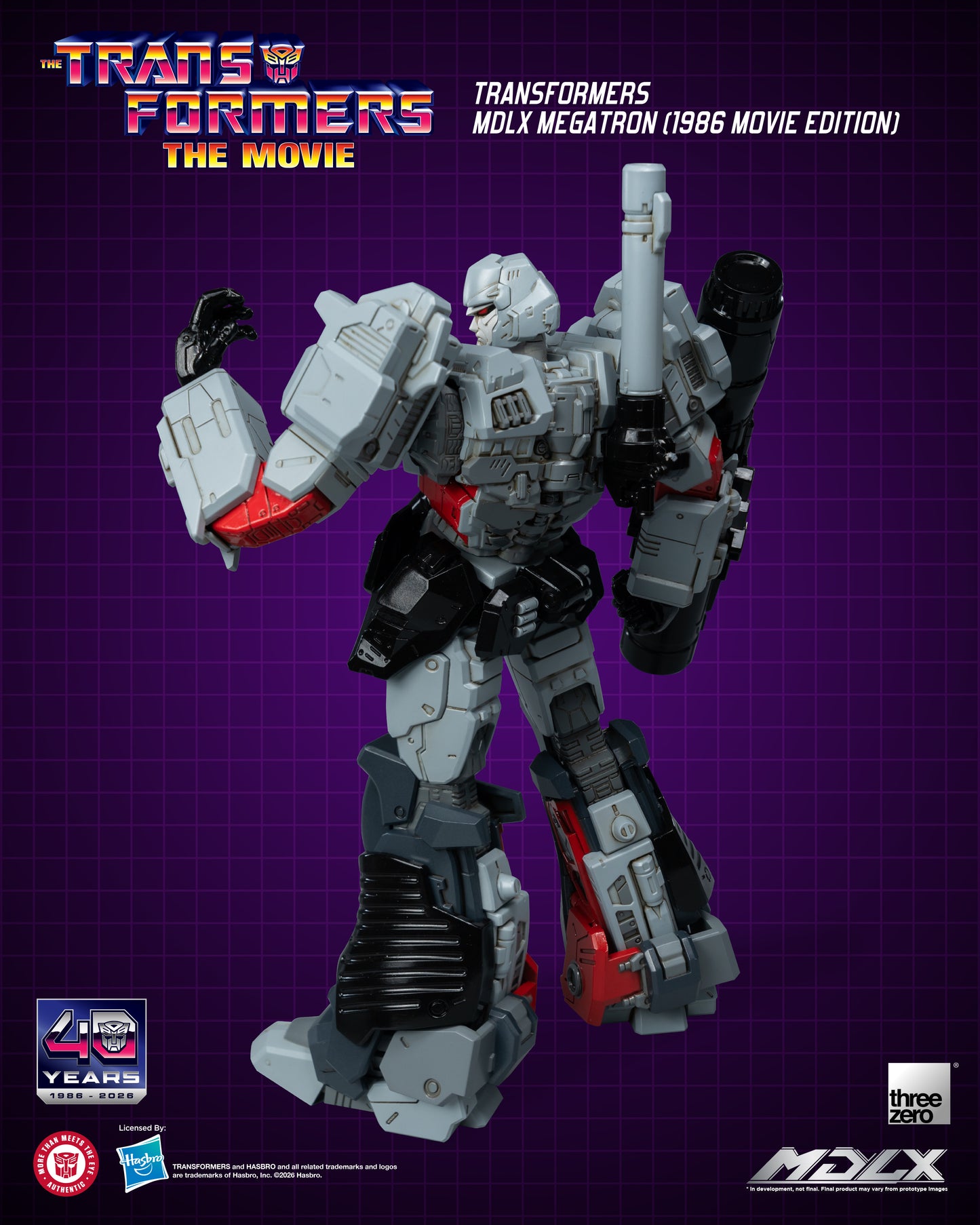 [Threezero] 3Z1163 Transformers MDLX Megatron (1986 Movie Edition)
