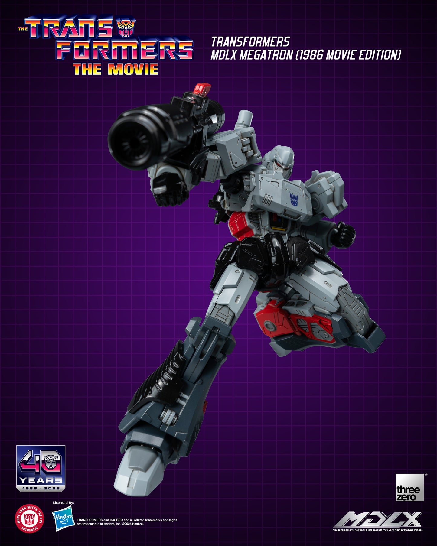 [Threezero] 3Z1163 Transformers MDLX Megatron (1986 Movie Edition)