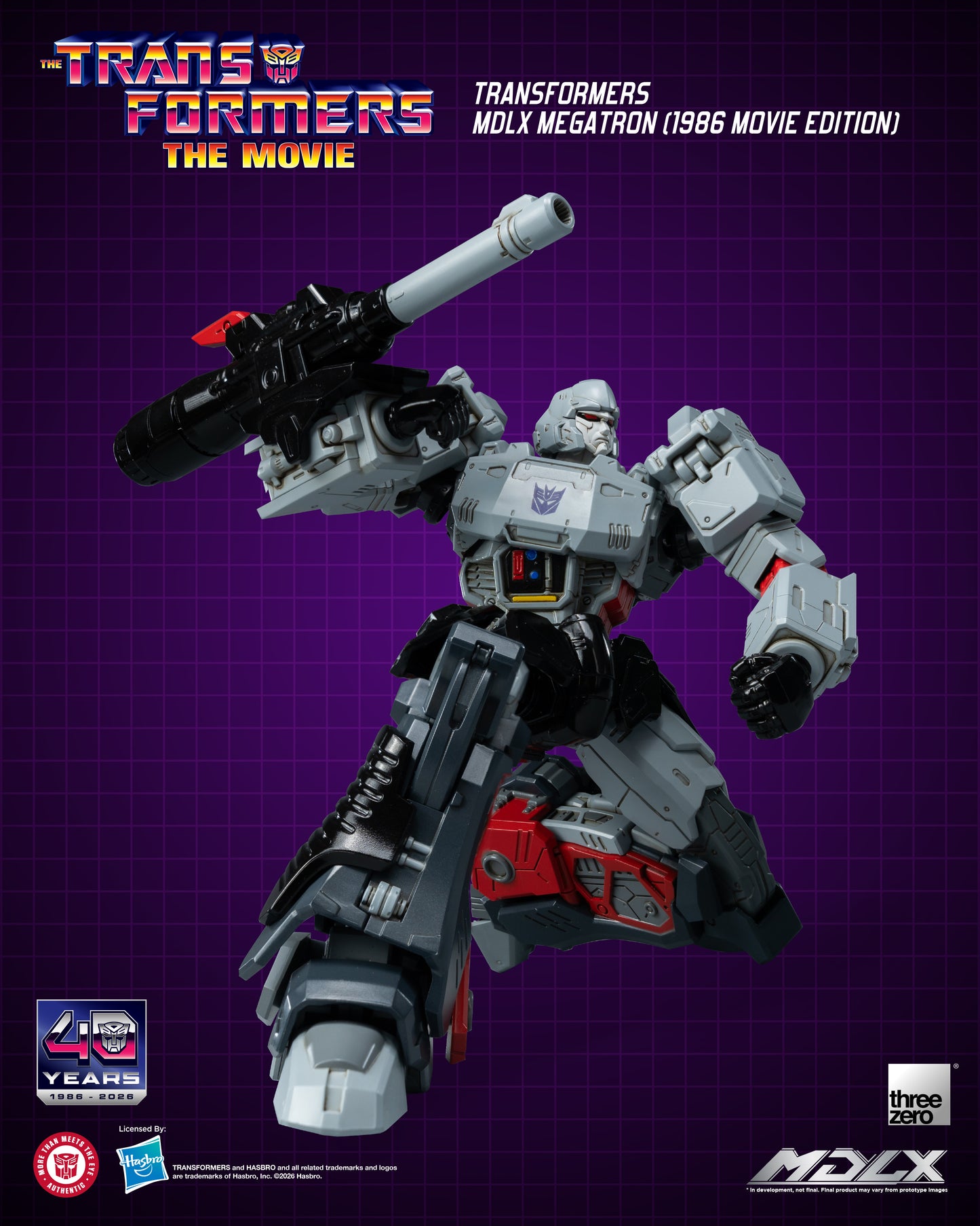 [Threezero] 3Z1163 Transformers MDLX Megatron (1986 Movie Edition)