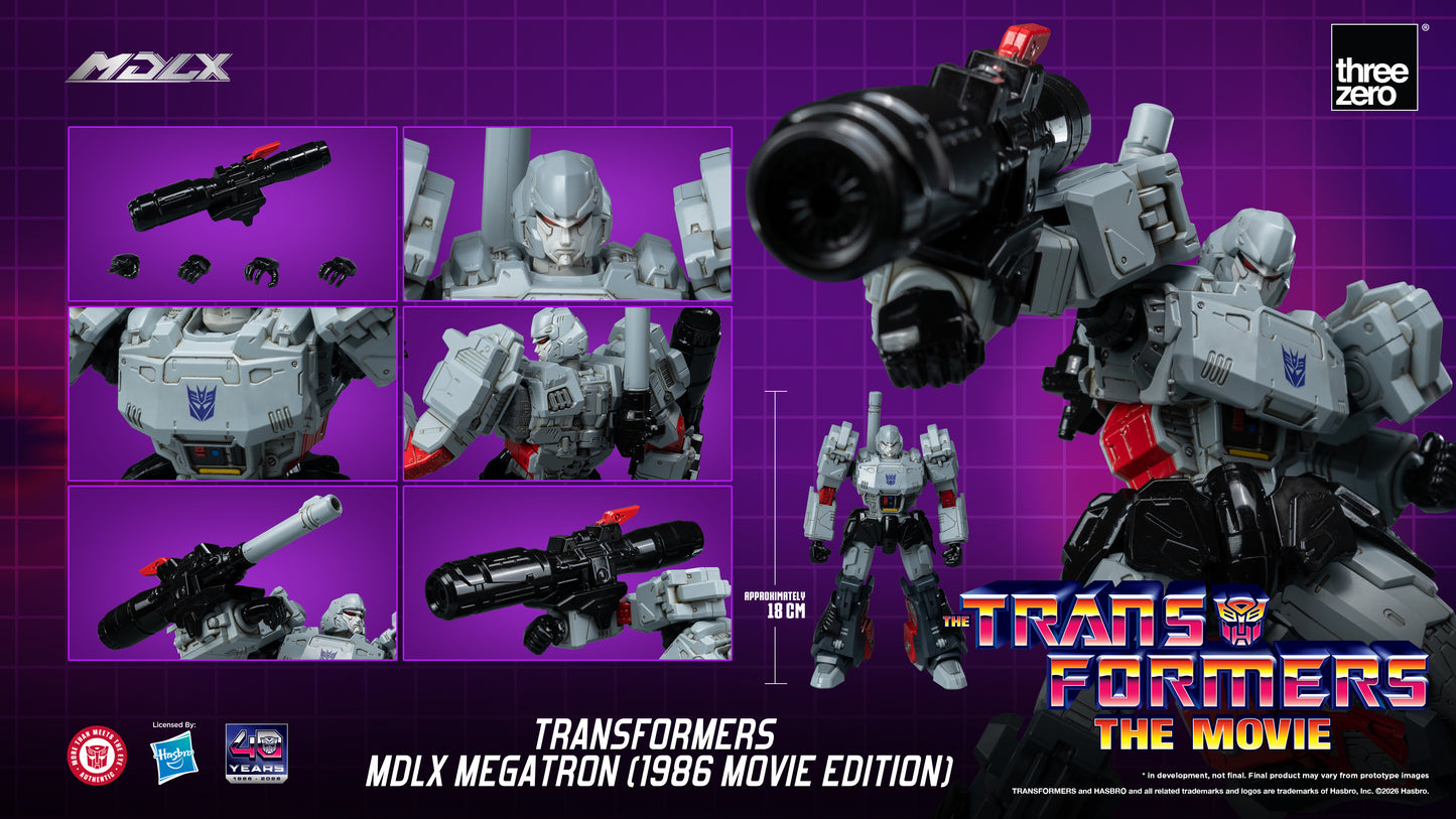 [Threezero] 3Z1163 Transformers MDLX Megatron (1986 Movie Edition)