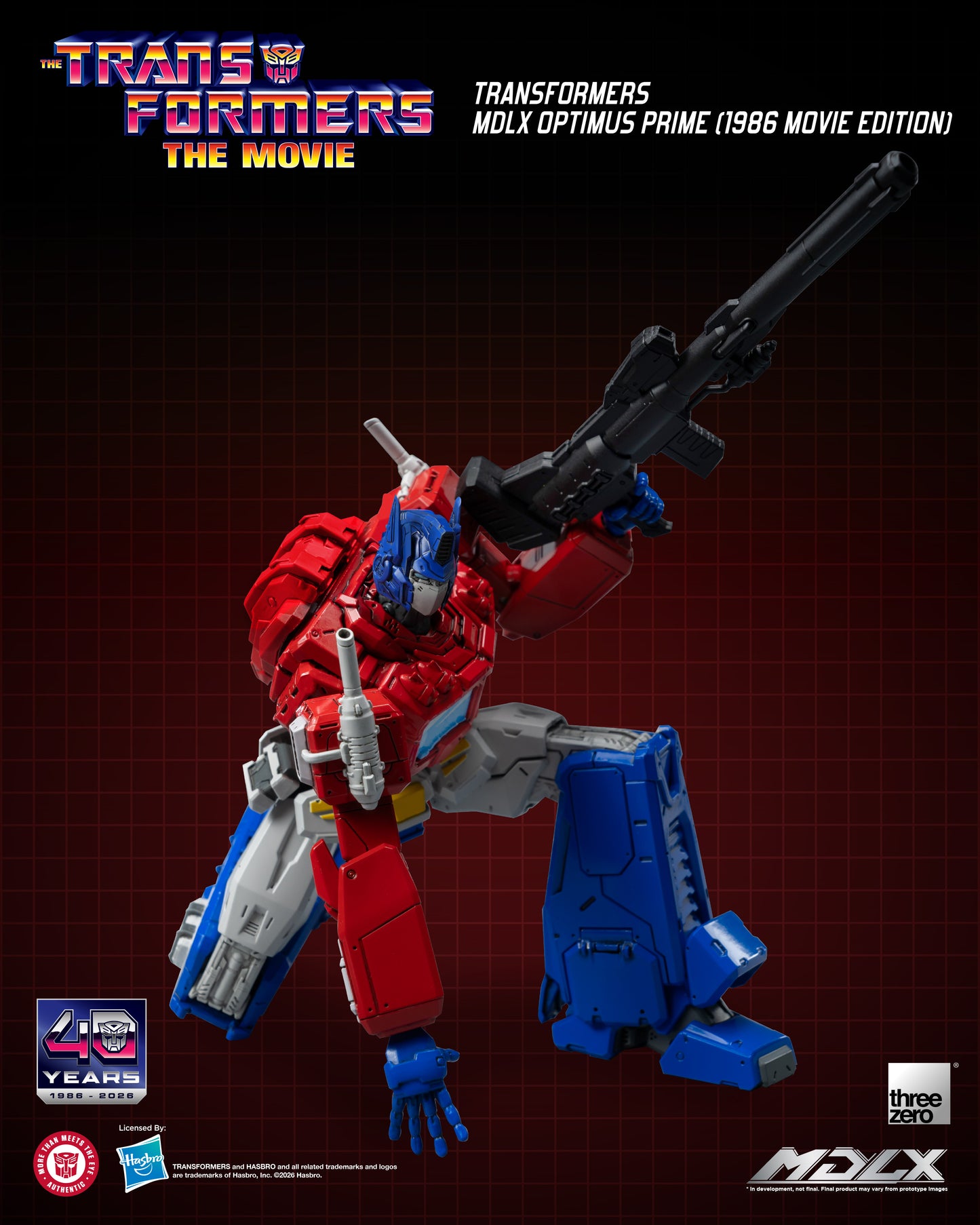 [Threezero] 3Z1161 Transformers MDLX Optimus Prime (1986 Movie Edition)