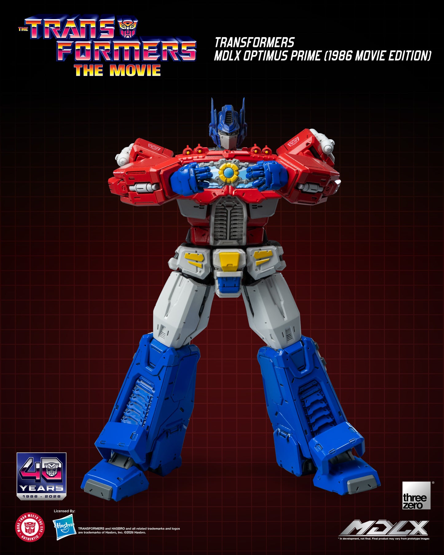 [Threezero] 3Z1161 Transformers MDLX Optimus Prime (1986 Movie Edition)