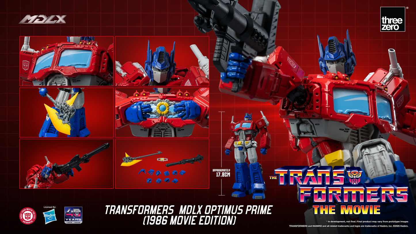 [Threezero] 3Z1161 Transformers MDLX Optimus Prime (1986 Movie Edition)