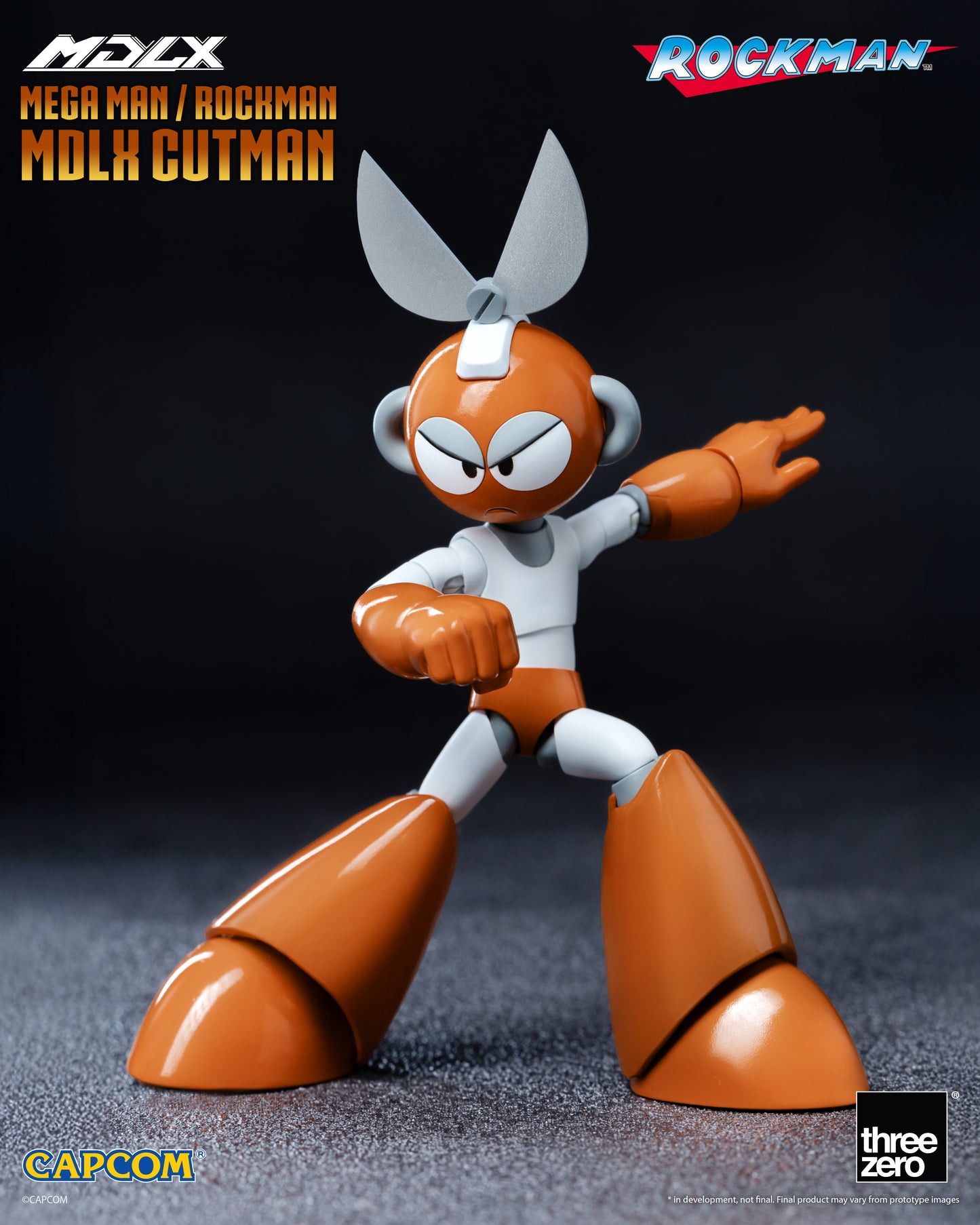 Threezero: 3Z0837 Rockman / Mega Man MDLX Cutman