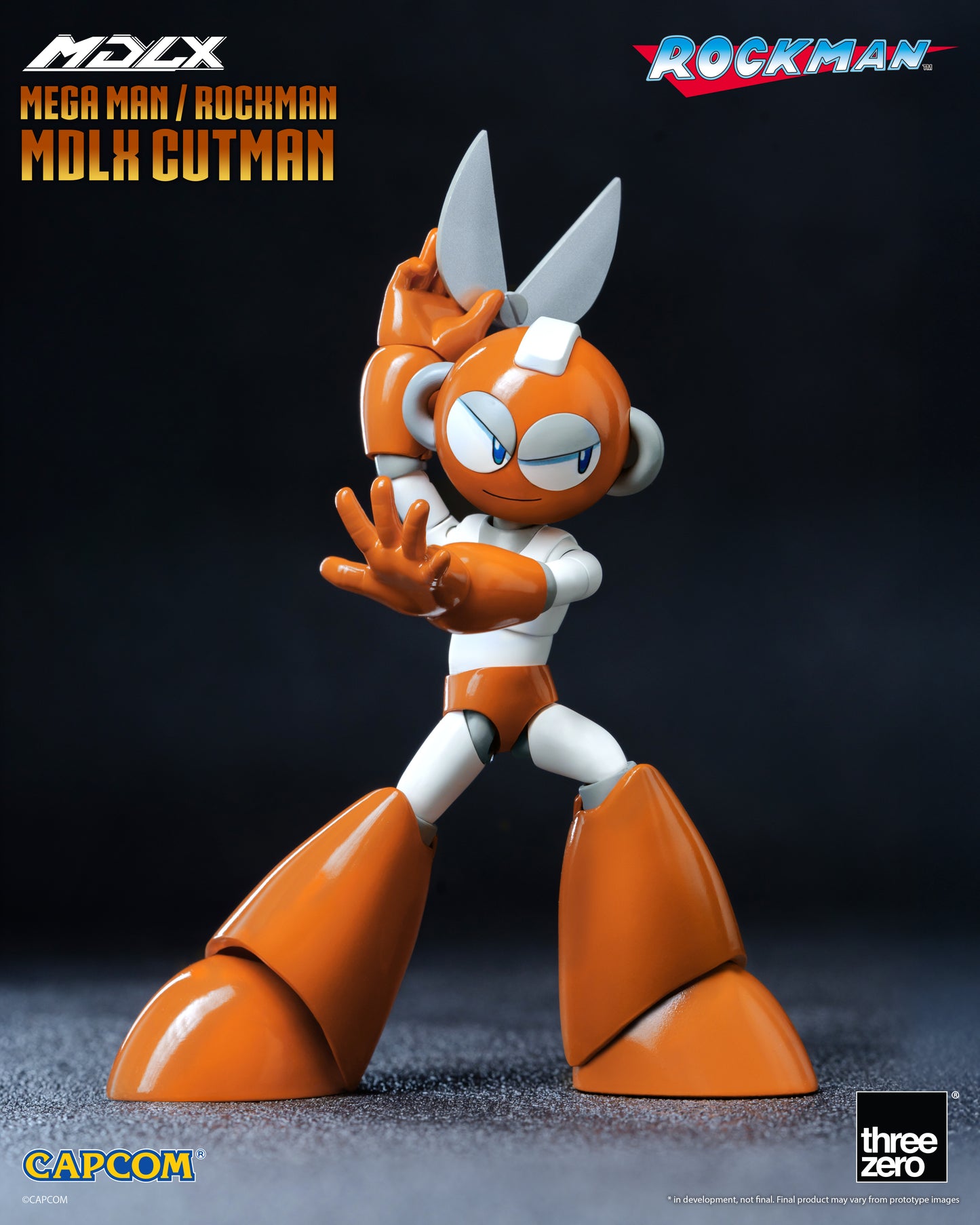 Threezero: 3Z0837 Rockman / Mega Man MDLX Cutman