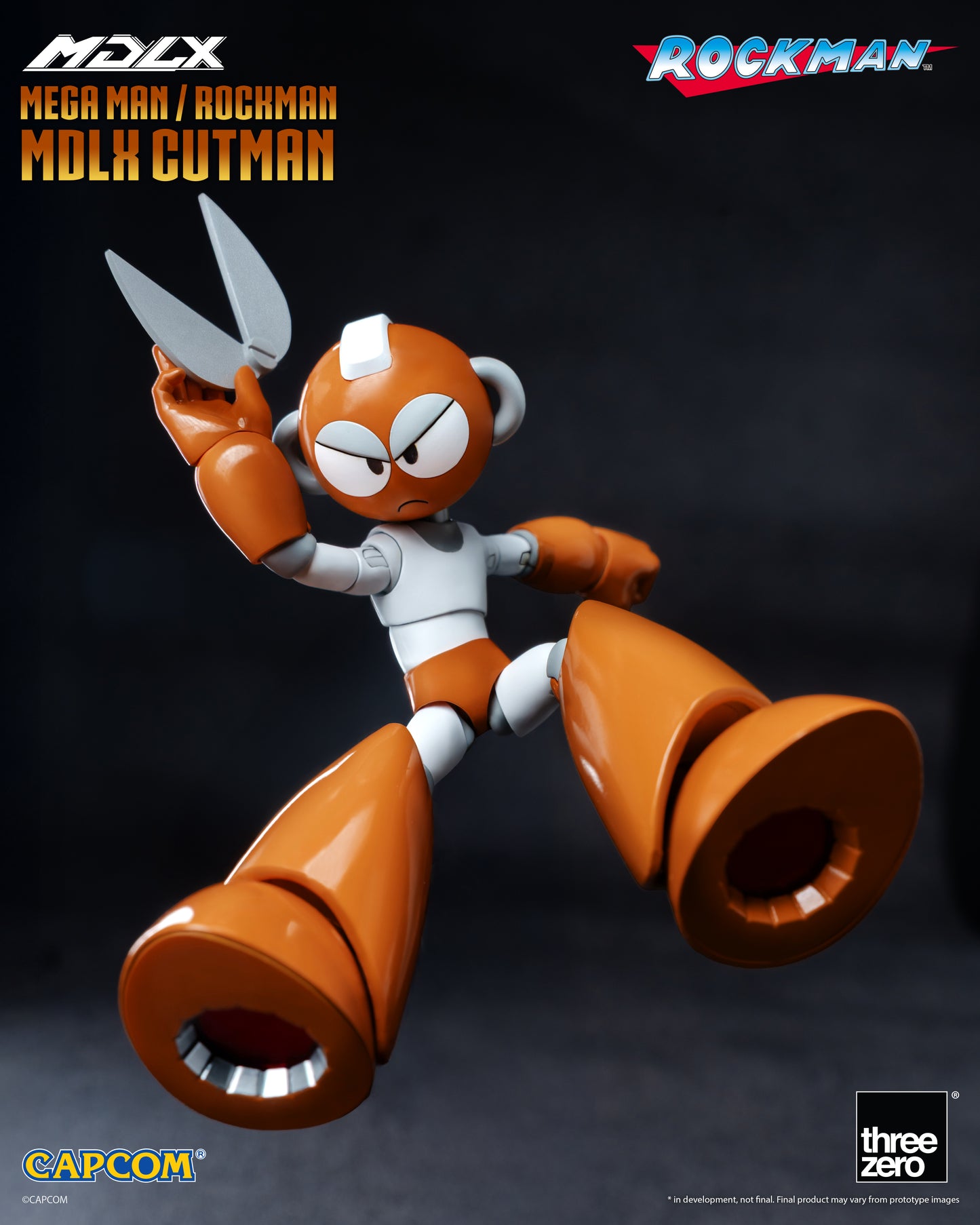 Threezero: 3Z0837 Rockman / Mega Man MDLX Cutman