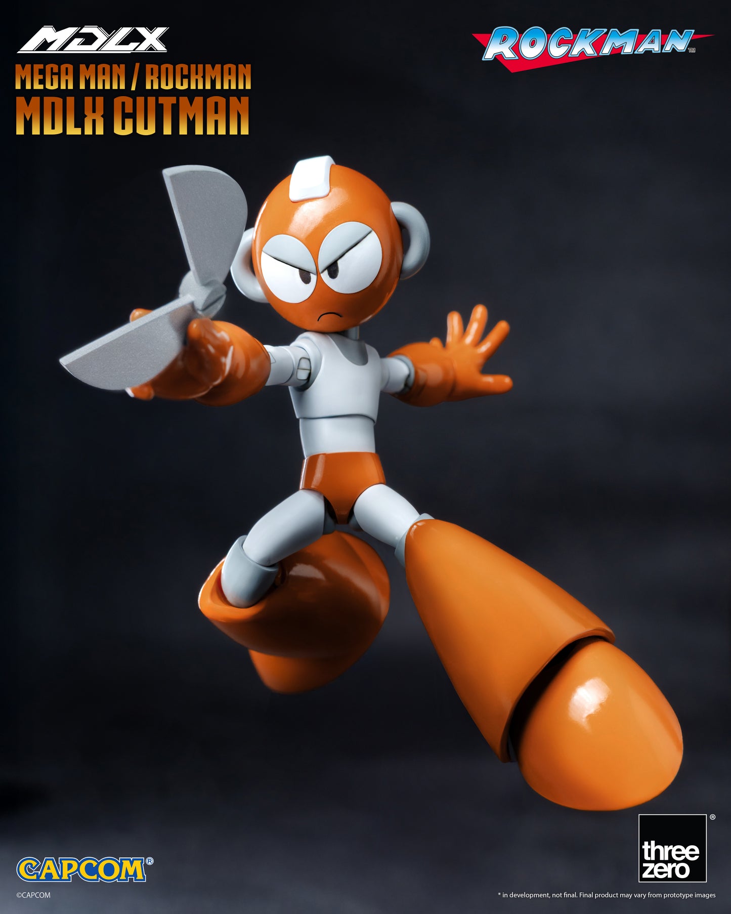 Threezero: 3Z0837 Rockman / Mega Man MDLX Cutman