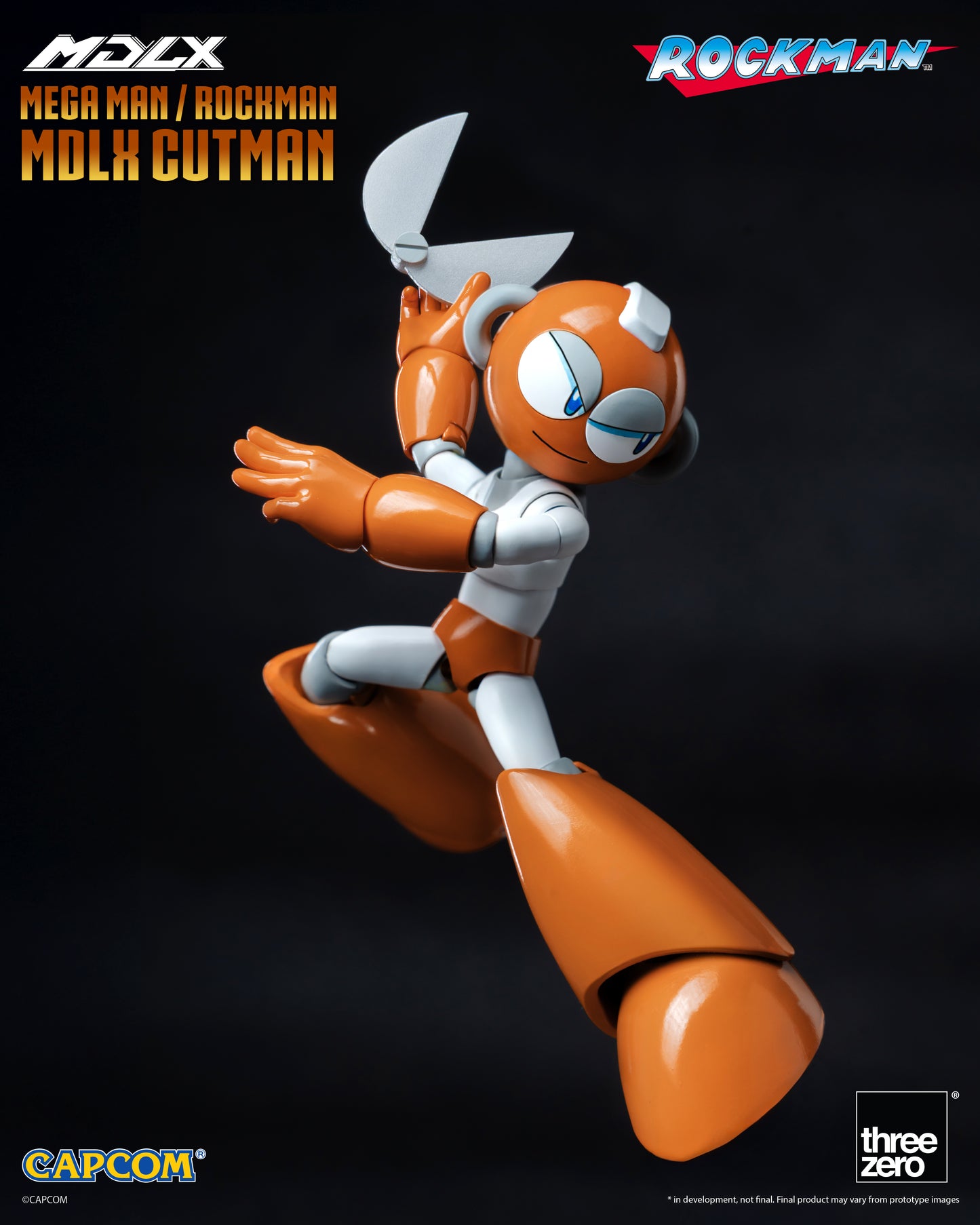 Threezero: 3Z0837 Rockman / Mega Man MDLX Cutman