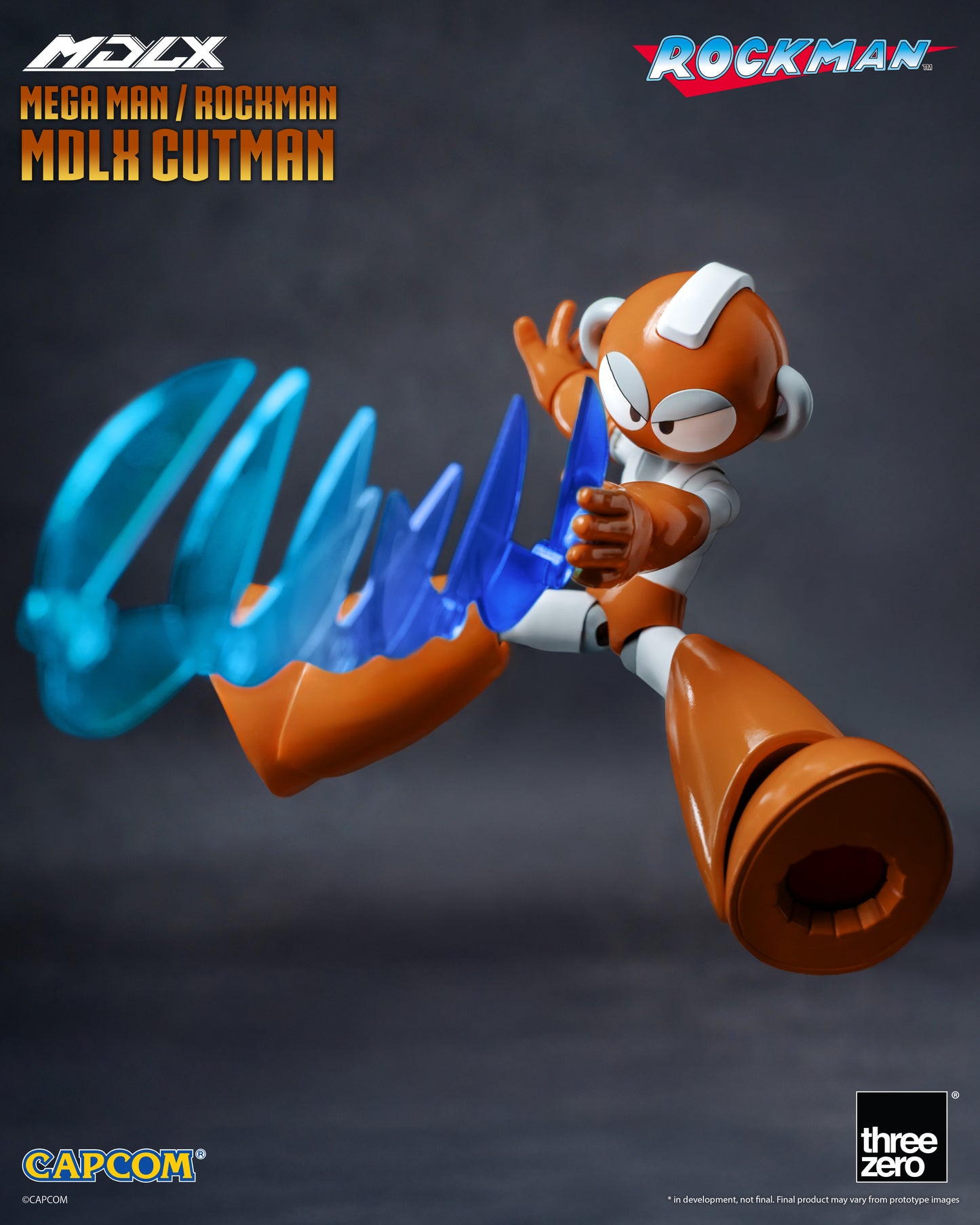 Threezero: 3Z0837 Rockman / Mega Man MDLX Cutman