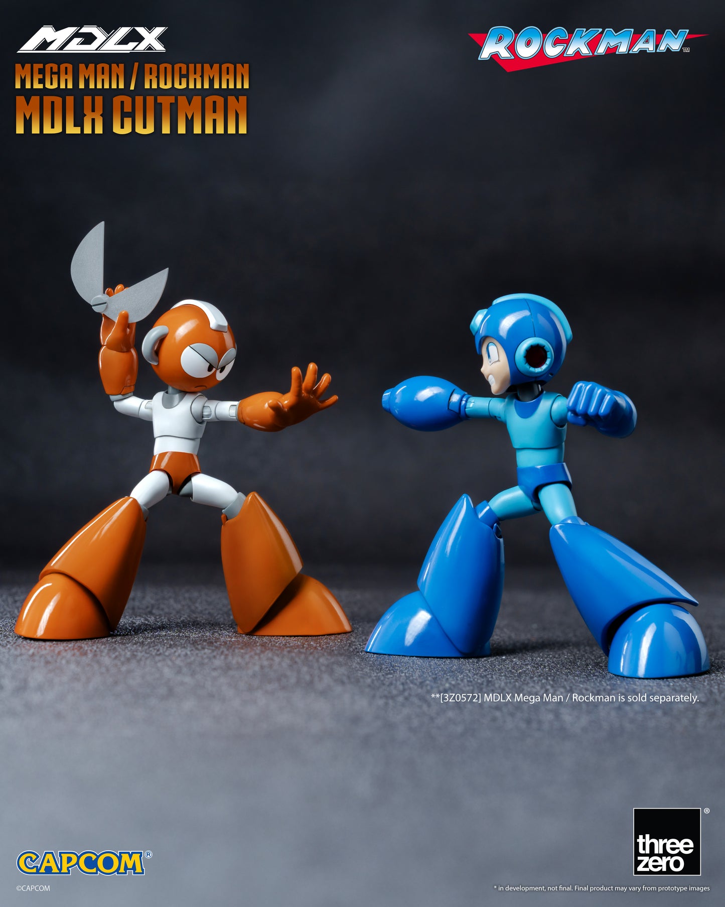 Threezero: 3Z0837 Rockman / Mega Man MDLX Cutman