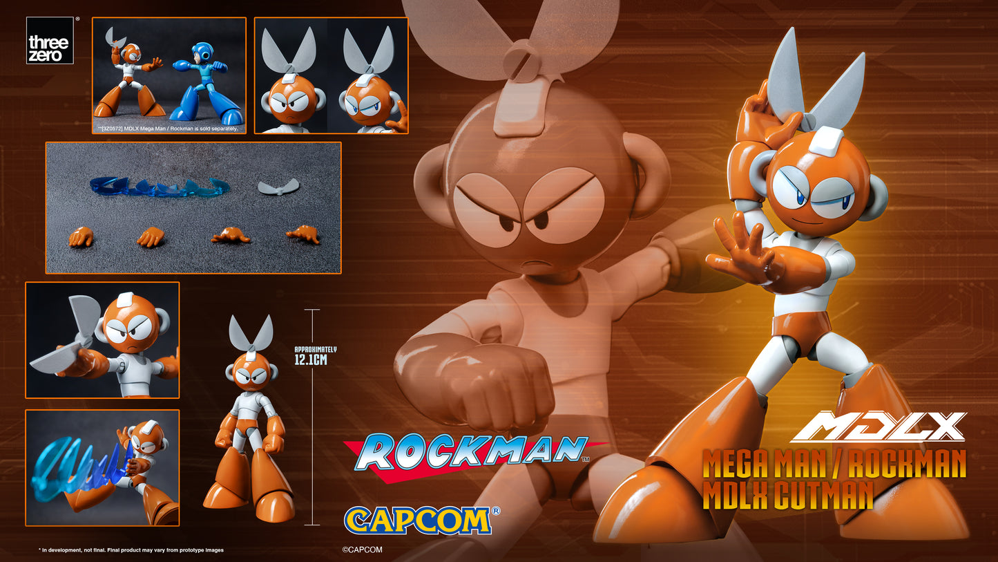 Threezero: 3Z0837 Rockman / Mega Man MDLX Cutman