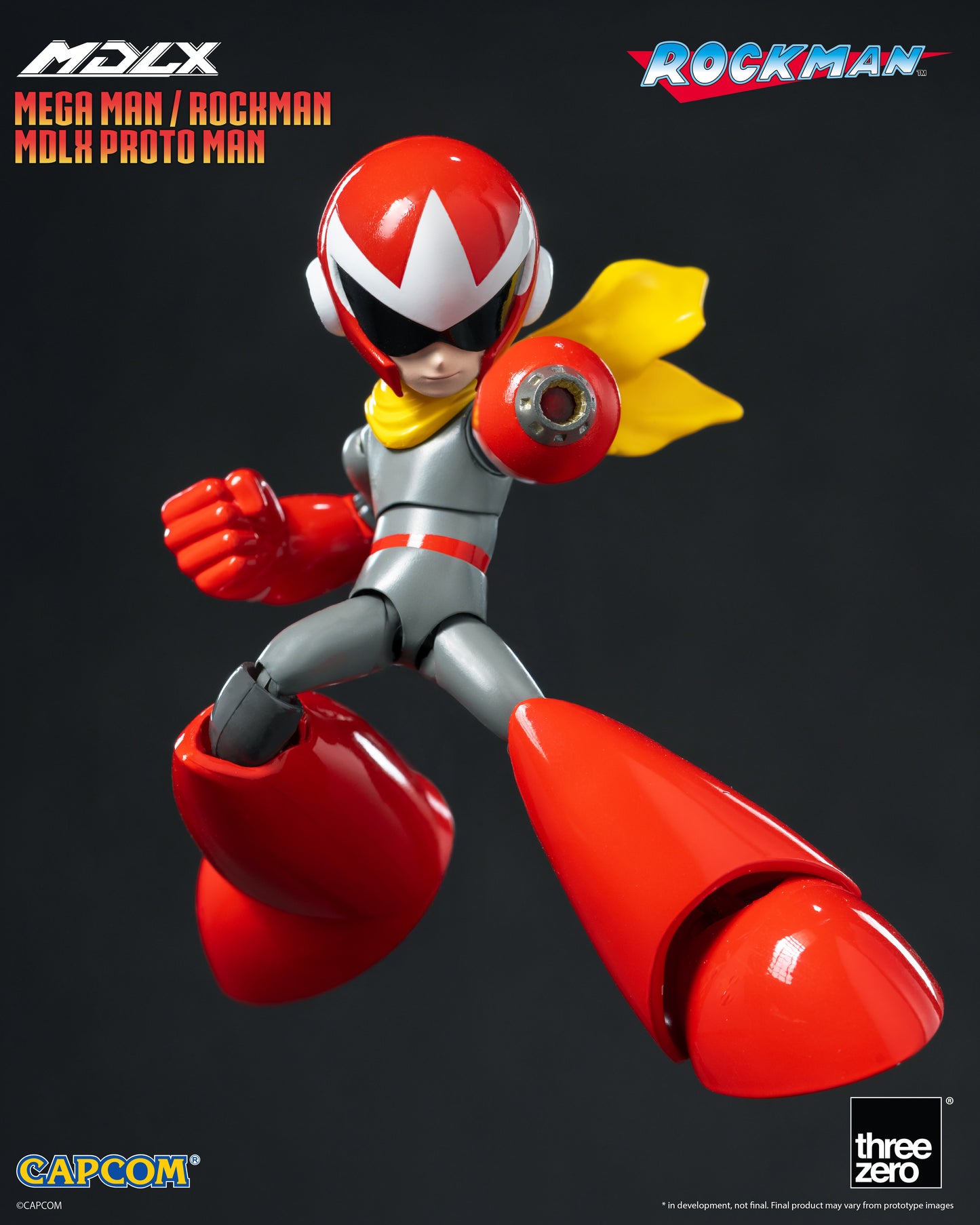 Threezero: Rockman / Mega Man MDLX Proto Man