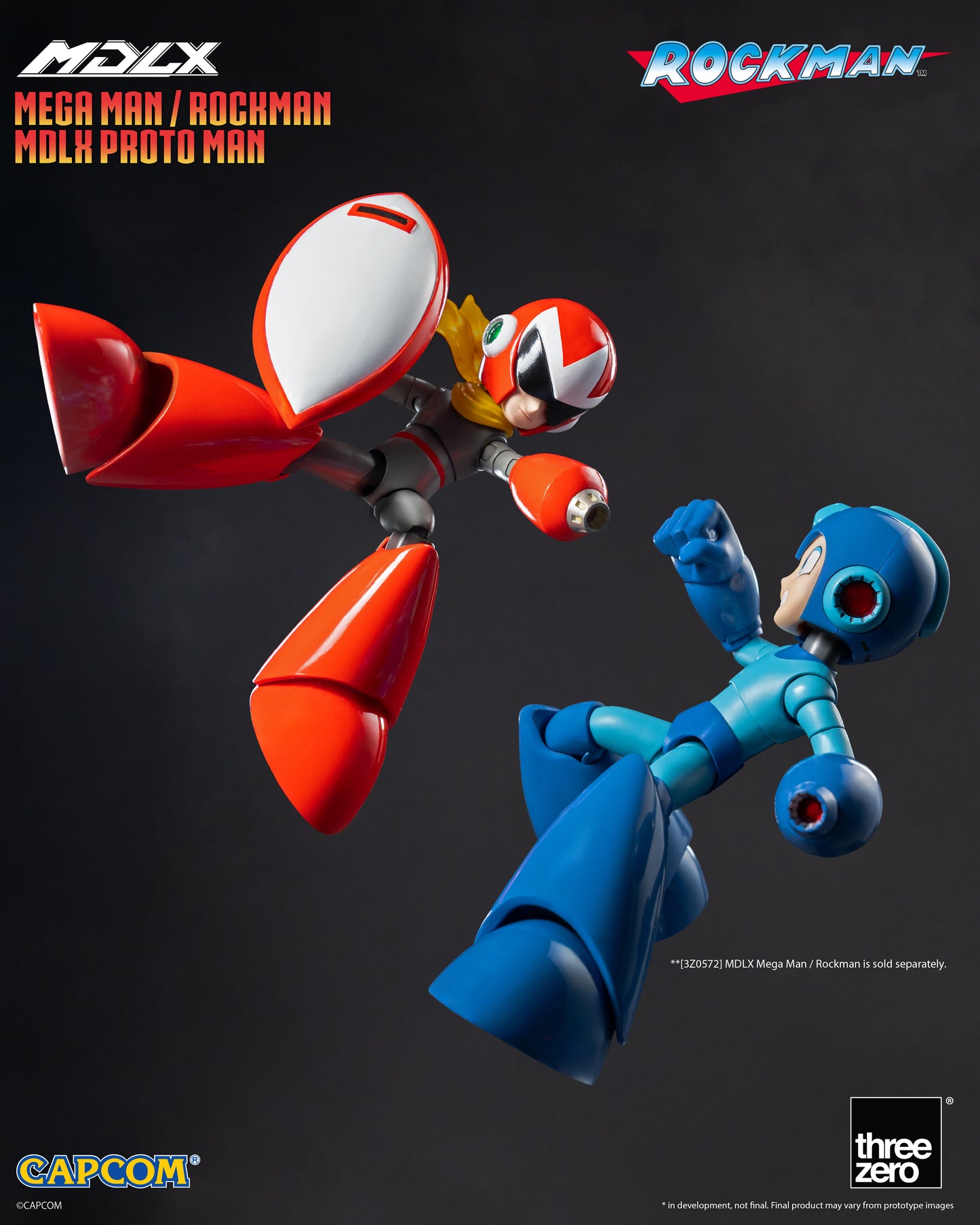 Threezero: Rockman / Mega Man MDLX Proto Man
