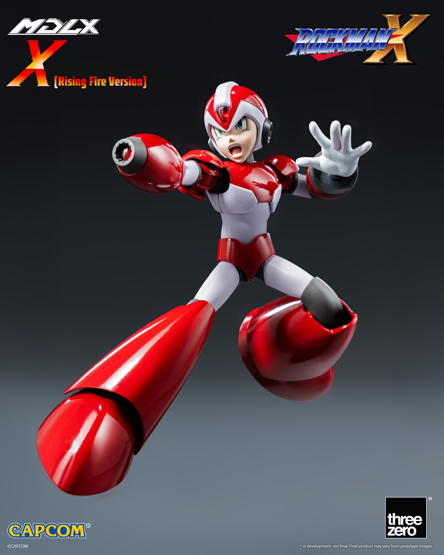 Threezero: Rockman X / Mega Man X MDLX X (Rising Fire Version)
