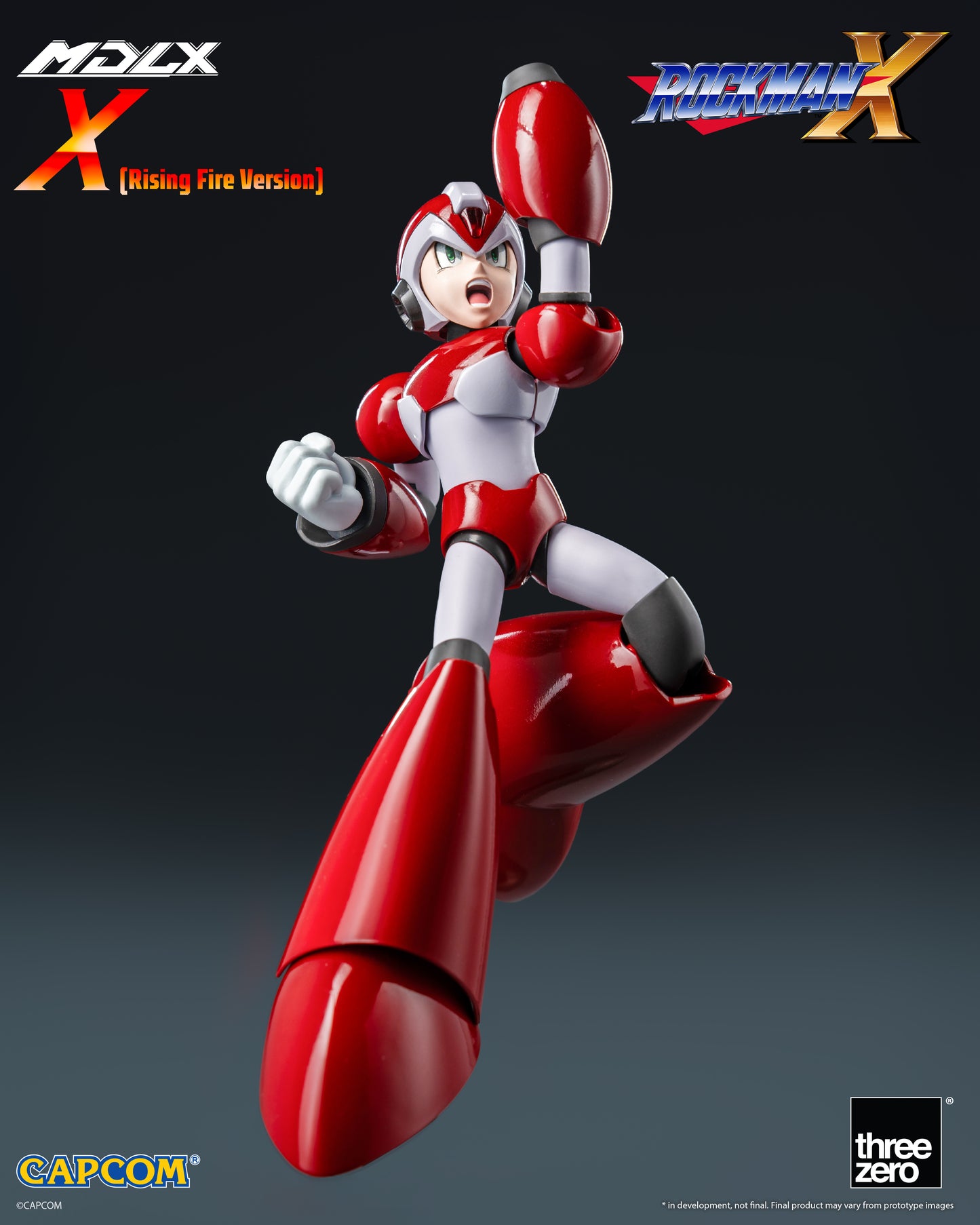Threezero: Rockman X / Mega Man X MDLX X (Rising Fire Version)