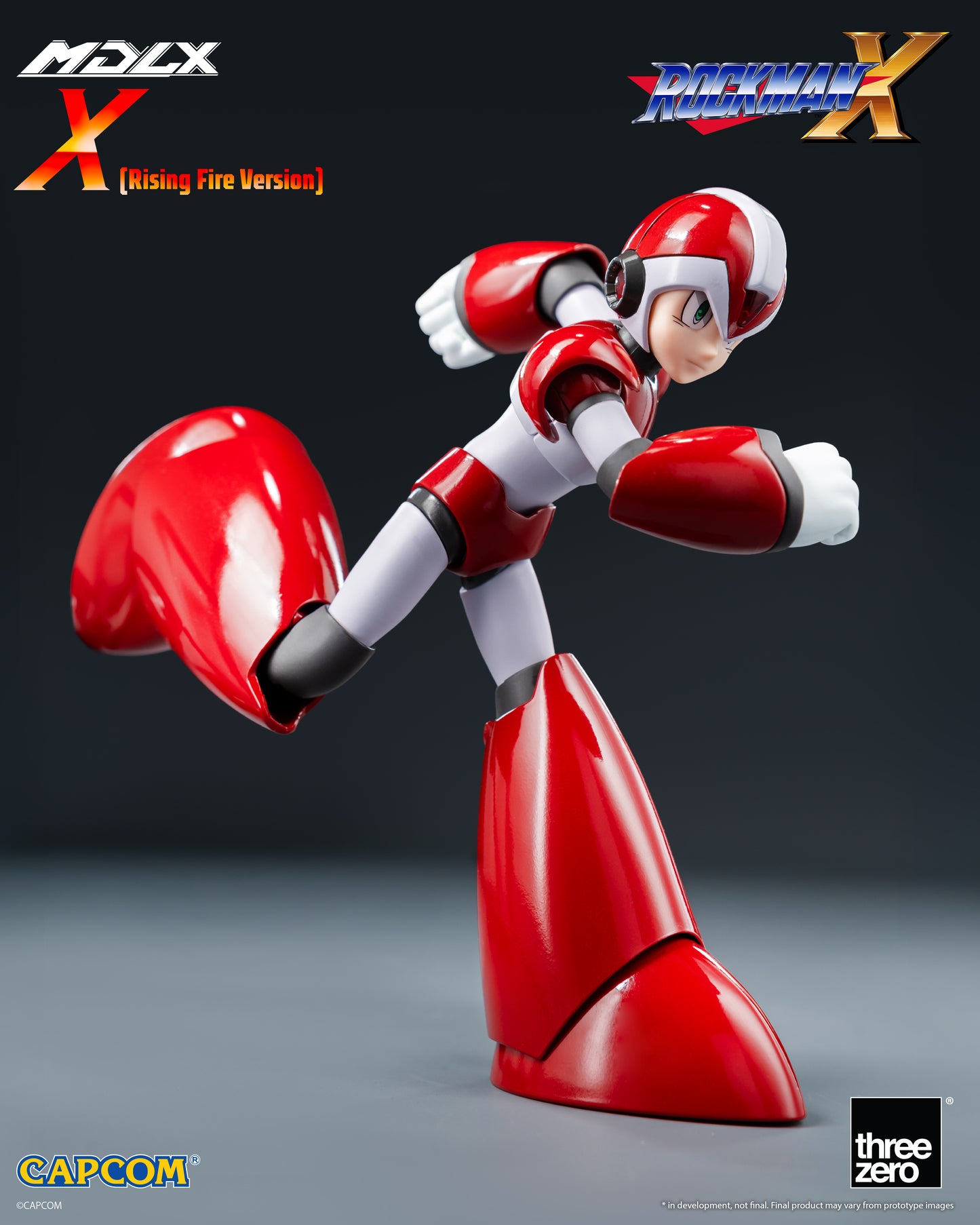 Threezero: Rockman X / Mega Man X MDLX X (Rising Fire Version)