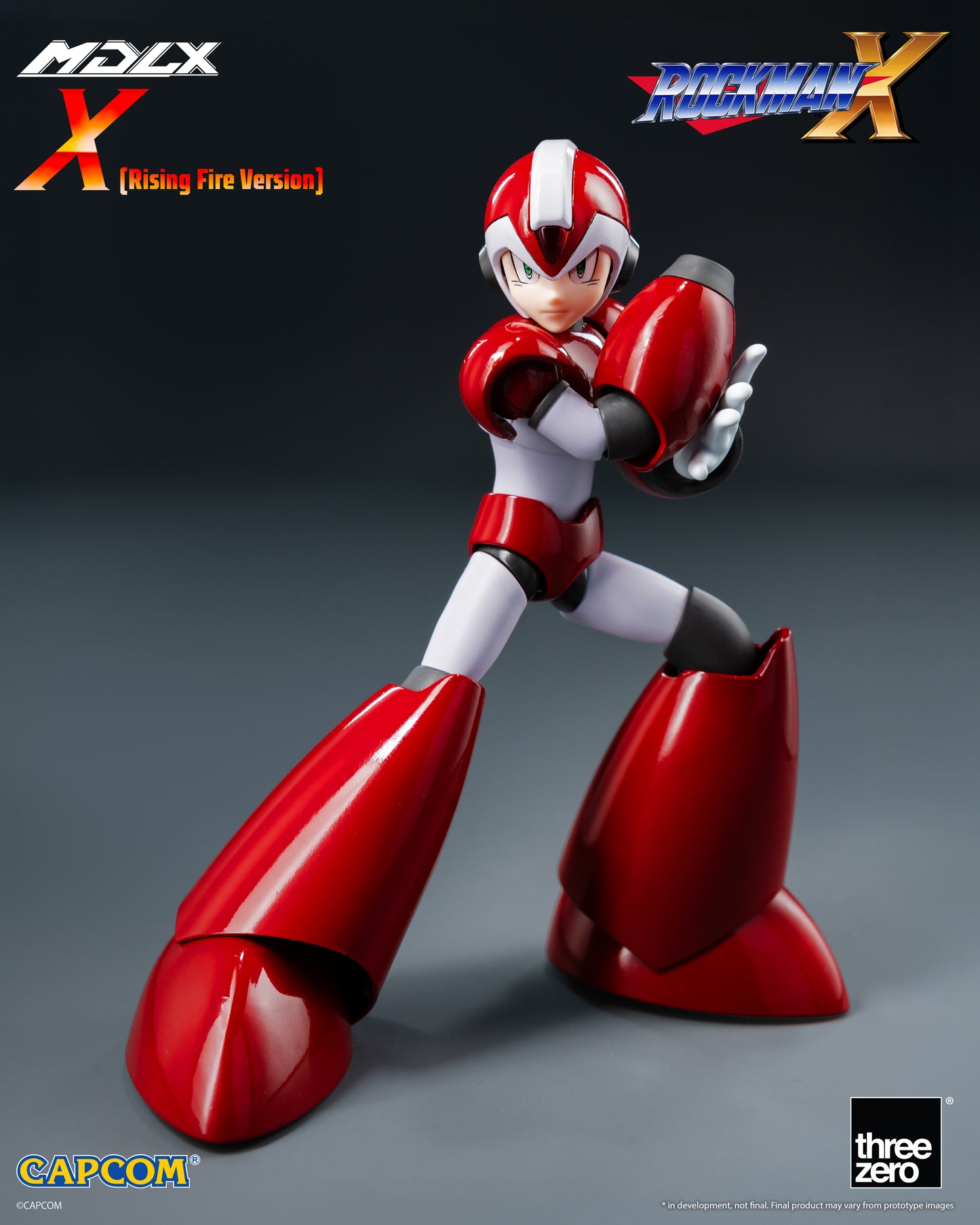 Threezero: Rockman X / Mega Man X MDLX X (Rising Fire Version)
