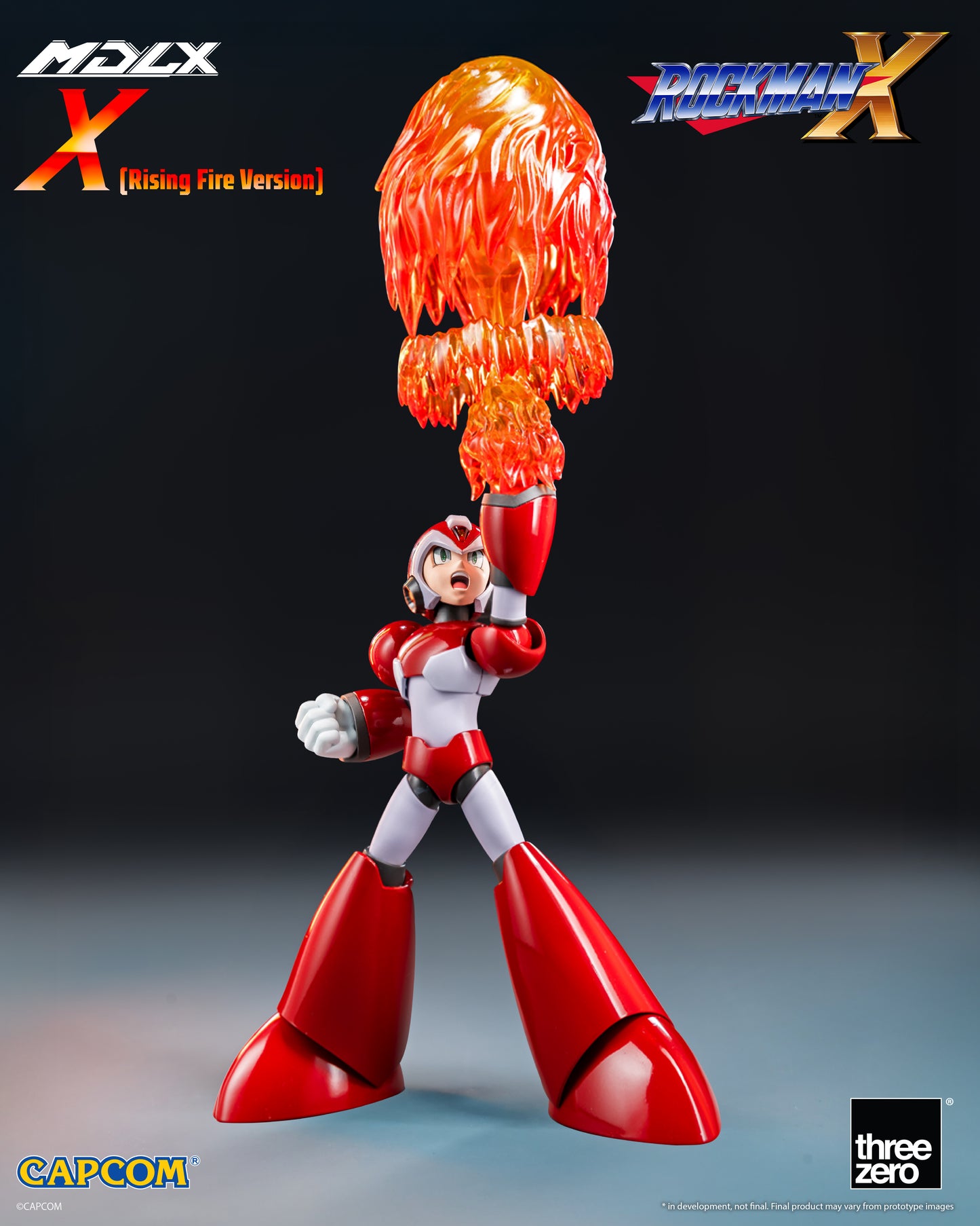 Threezero: Rockman X / Mega Man X MDLX X (Rising Fire Version)
