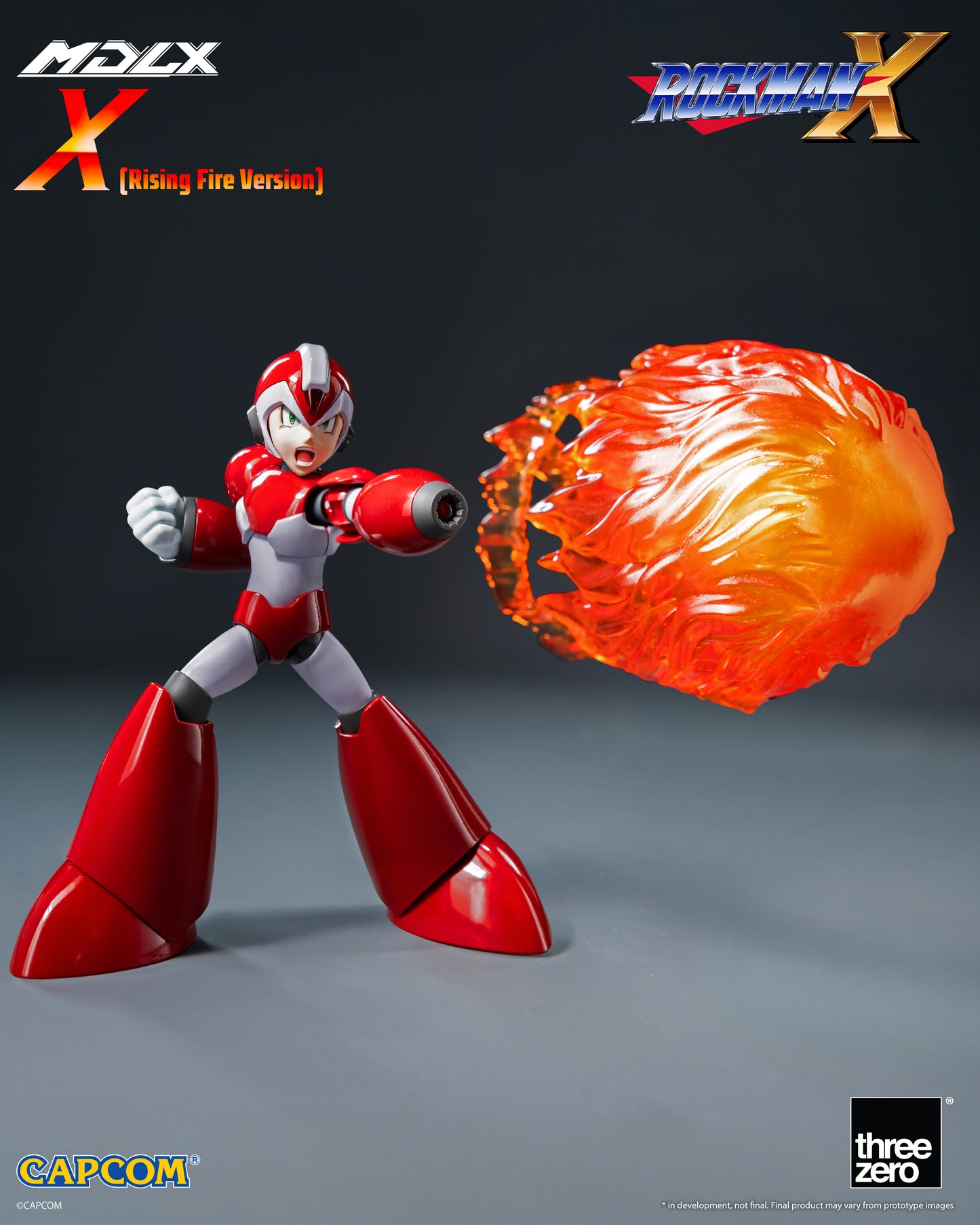 Threezero: Rockman X / Mega Man X MDLX X (Rising Fire Version)