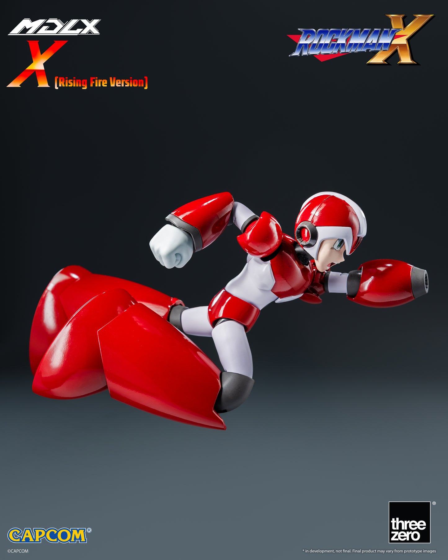 Threezero: Rockman X / Mega Man X MDLX X (Rising Fire Version)