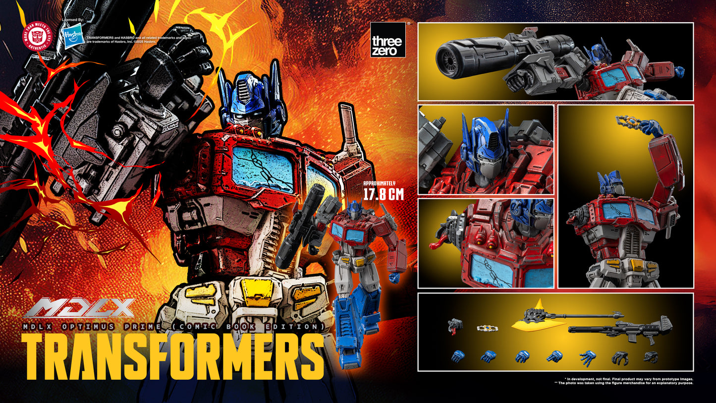 Threezero: Transformers MDLX Optimus Prime (Comic Book Edition)