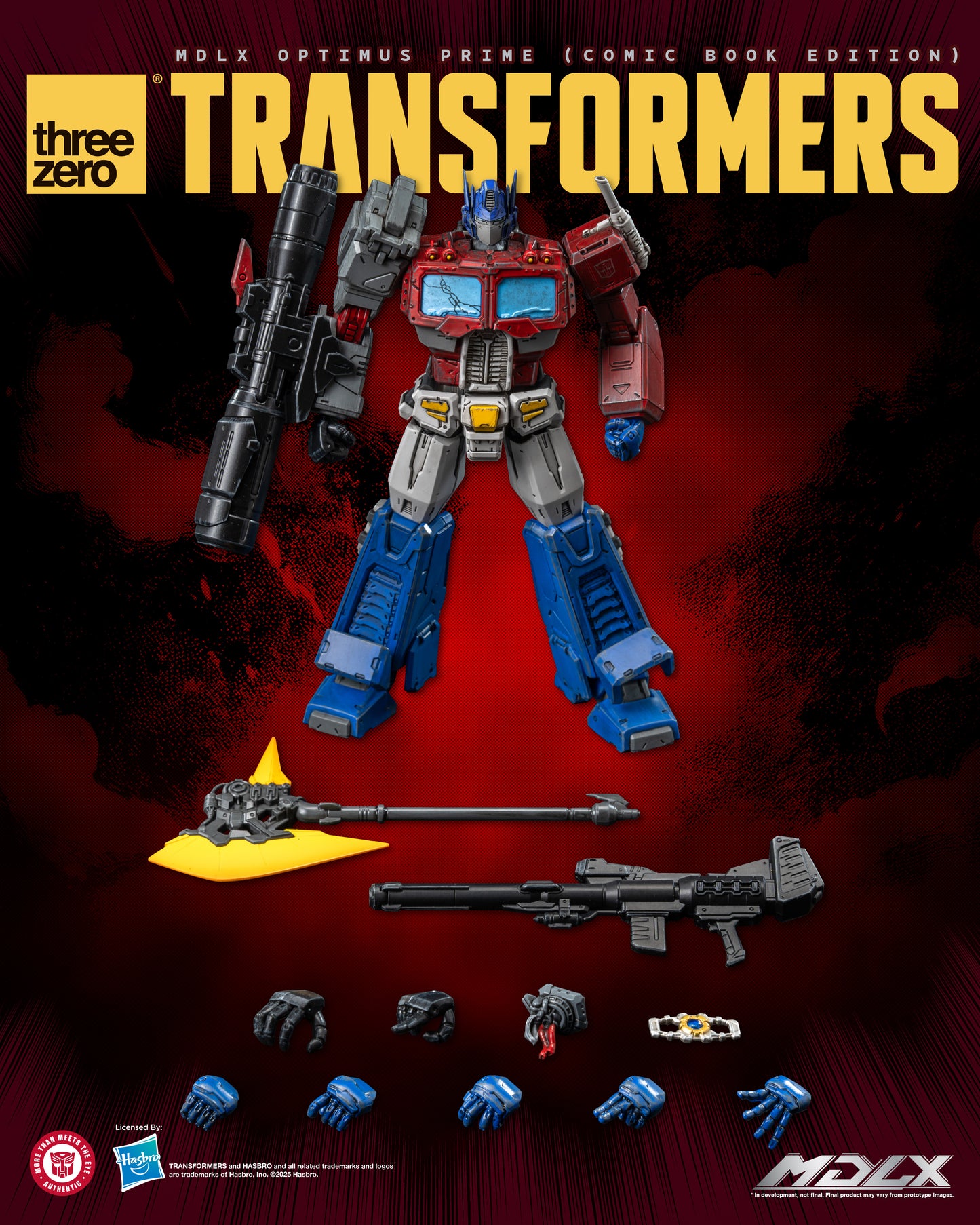 Threezero: Transformers MDLX Optimus Prime (Comic Book Edition)