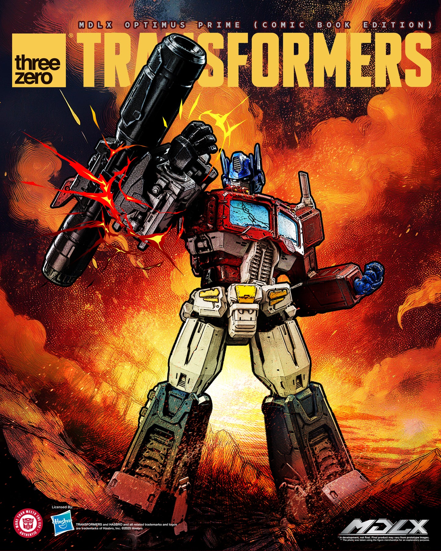 Threezero: Transformers MDLX Optimus Prime (Comic Book Edition)