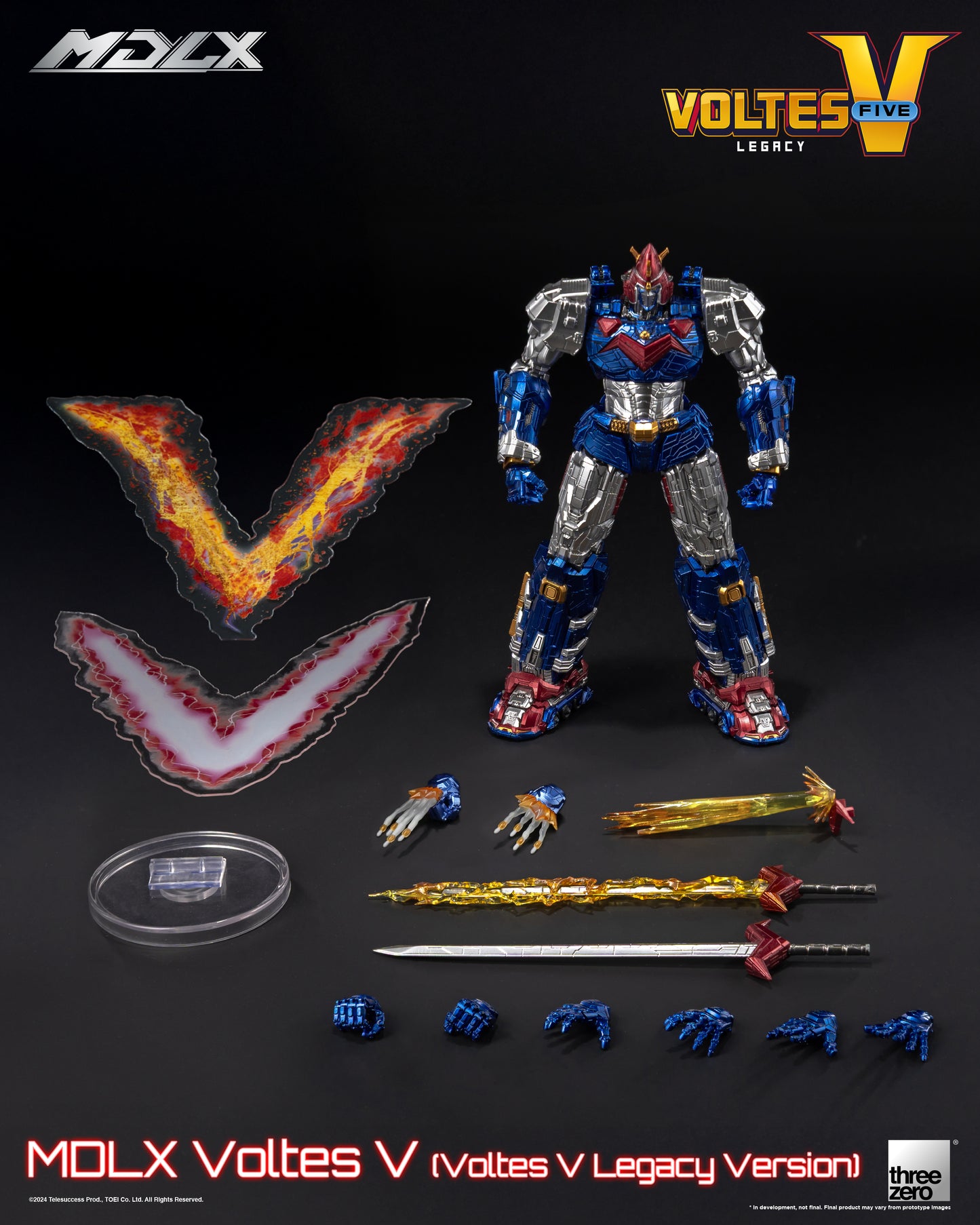 Threezero: MDLX Voltes V (Voltes V Legacy Version)