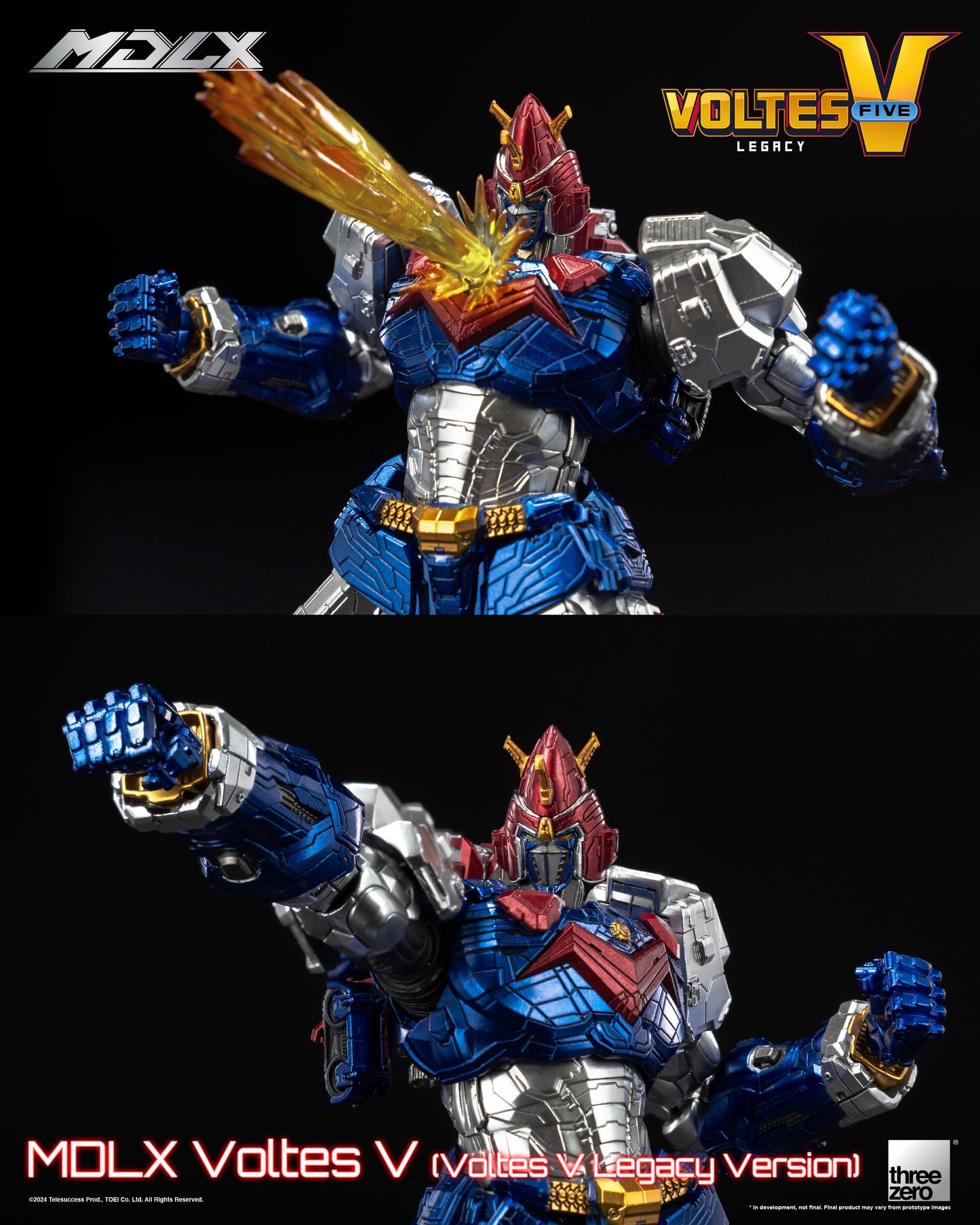 Threezero: MDLX Voltes V (Voltes V Legacy Version)