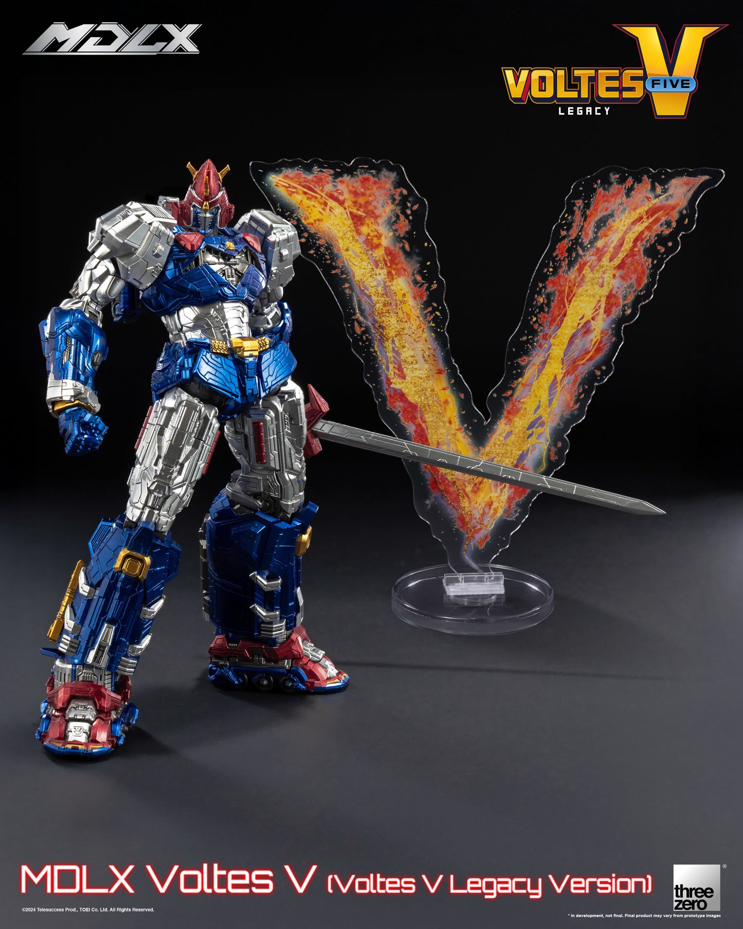 Threezero: MDLX Voltes V (Voltes V Legacy Version)