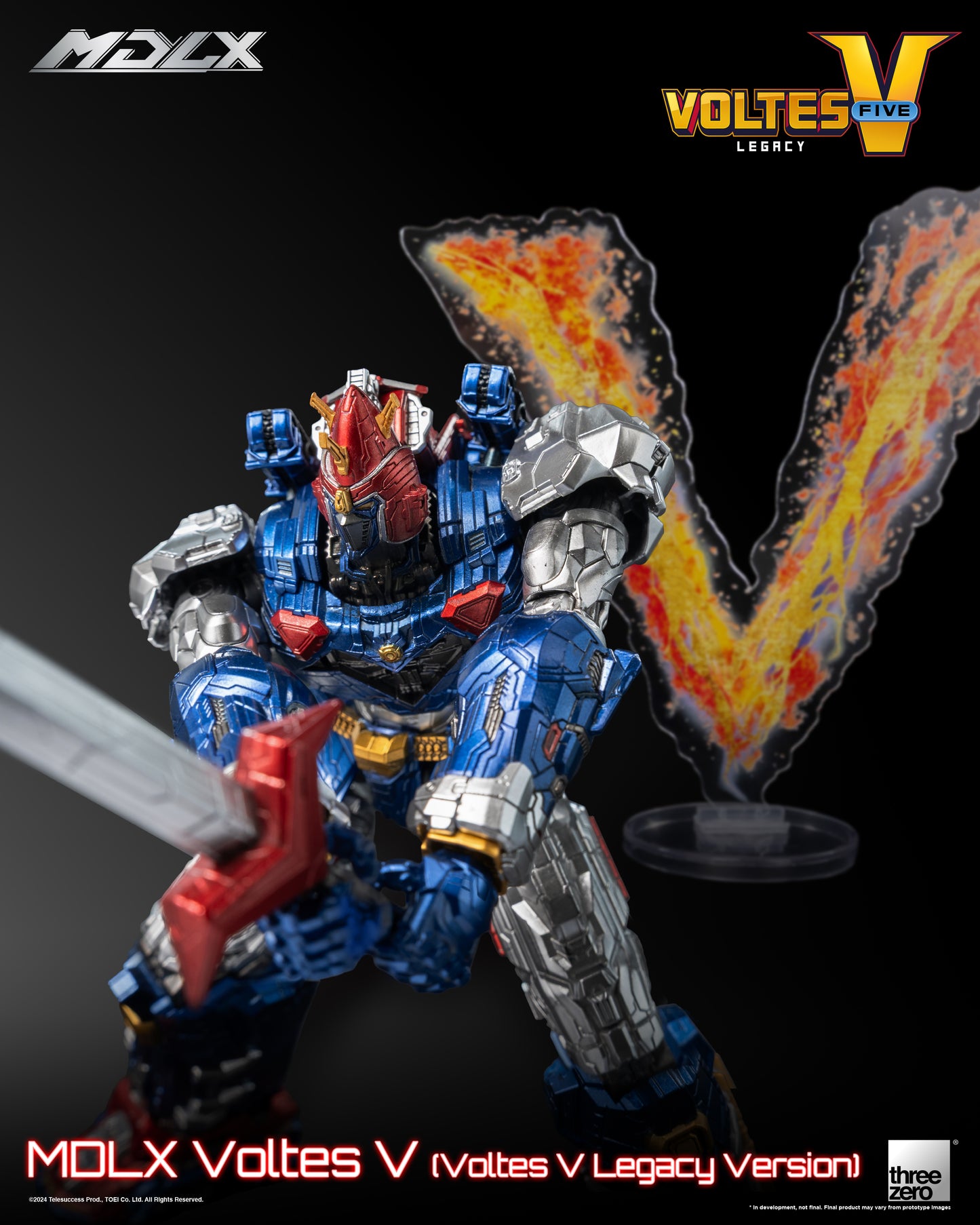 Threezero: MDLX Voltes V (Voltes V Legacy Version)