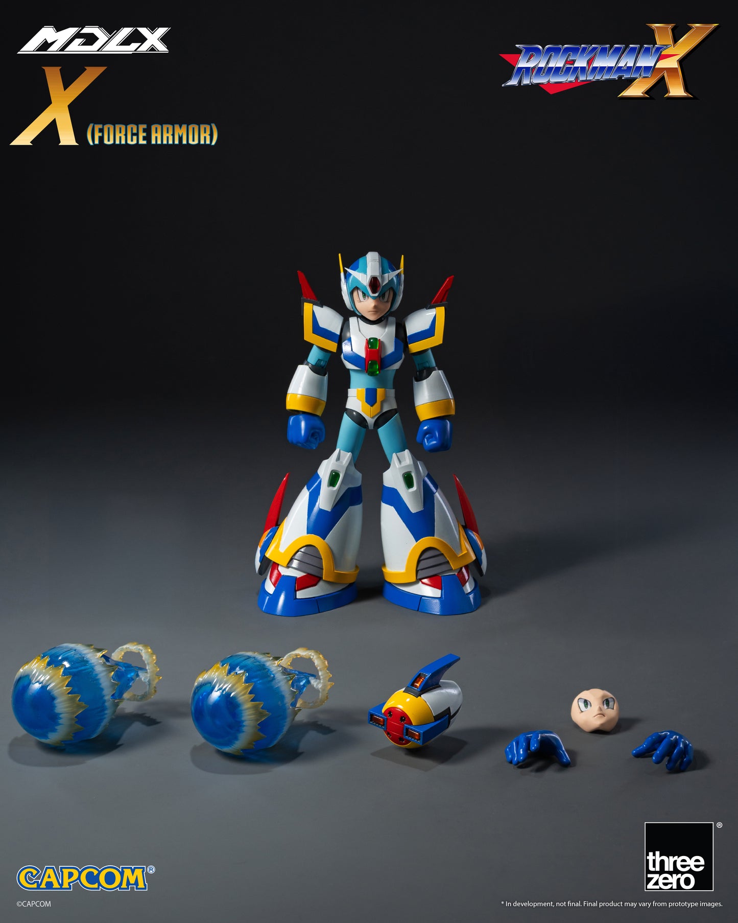 [Threezero] 3Z0988 Rockman X / Mega Man X MDLX X (Force Armor)