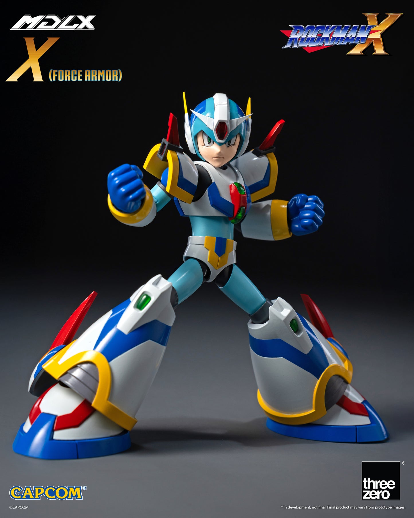 [Threezero] 3Z0988 Rockman X / Mega Man X MDLX X (Force Armor)