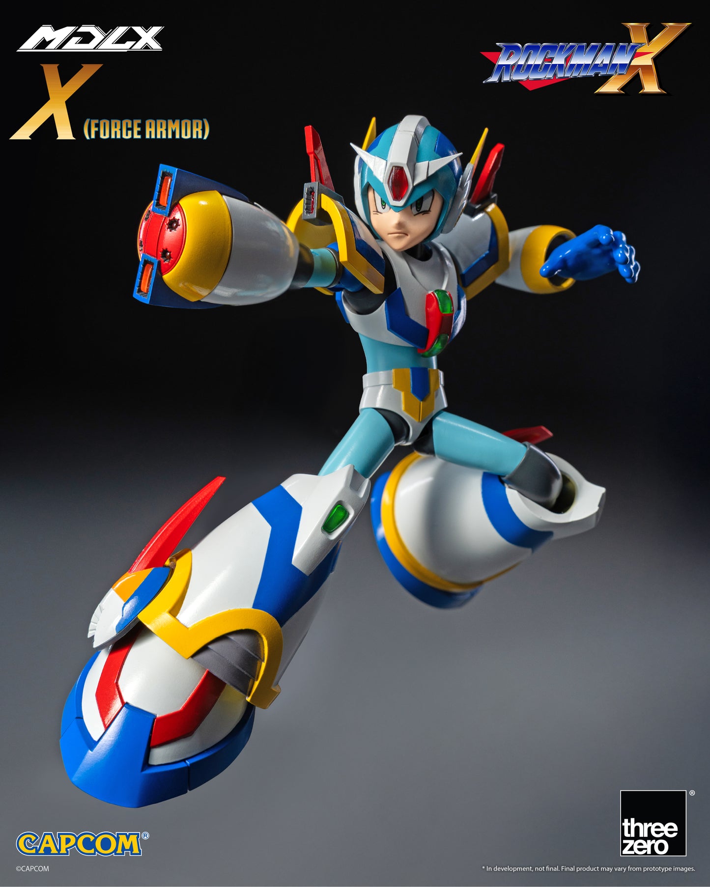 [Threezero] 3Z0988 Rockman X / Mega Man X MDLX X (Force Armor)
