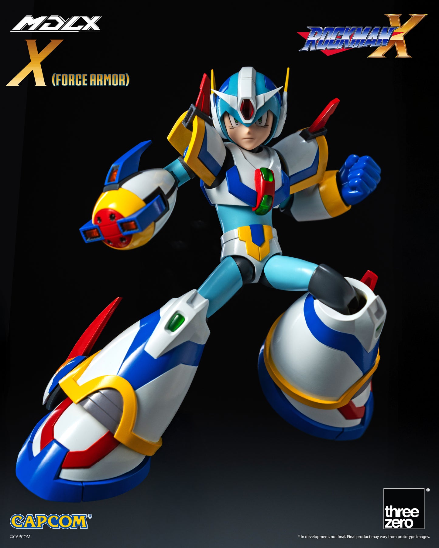 [Threezero] 3Z0988 Rockman X / Mega Man X MDLX X (Force Armor)