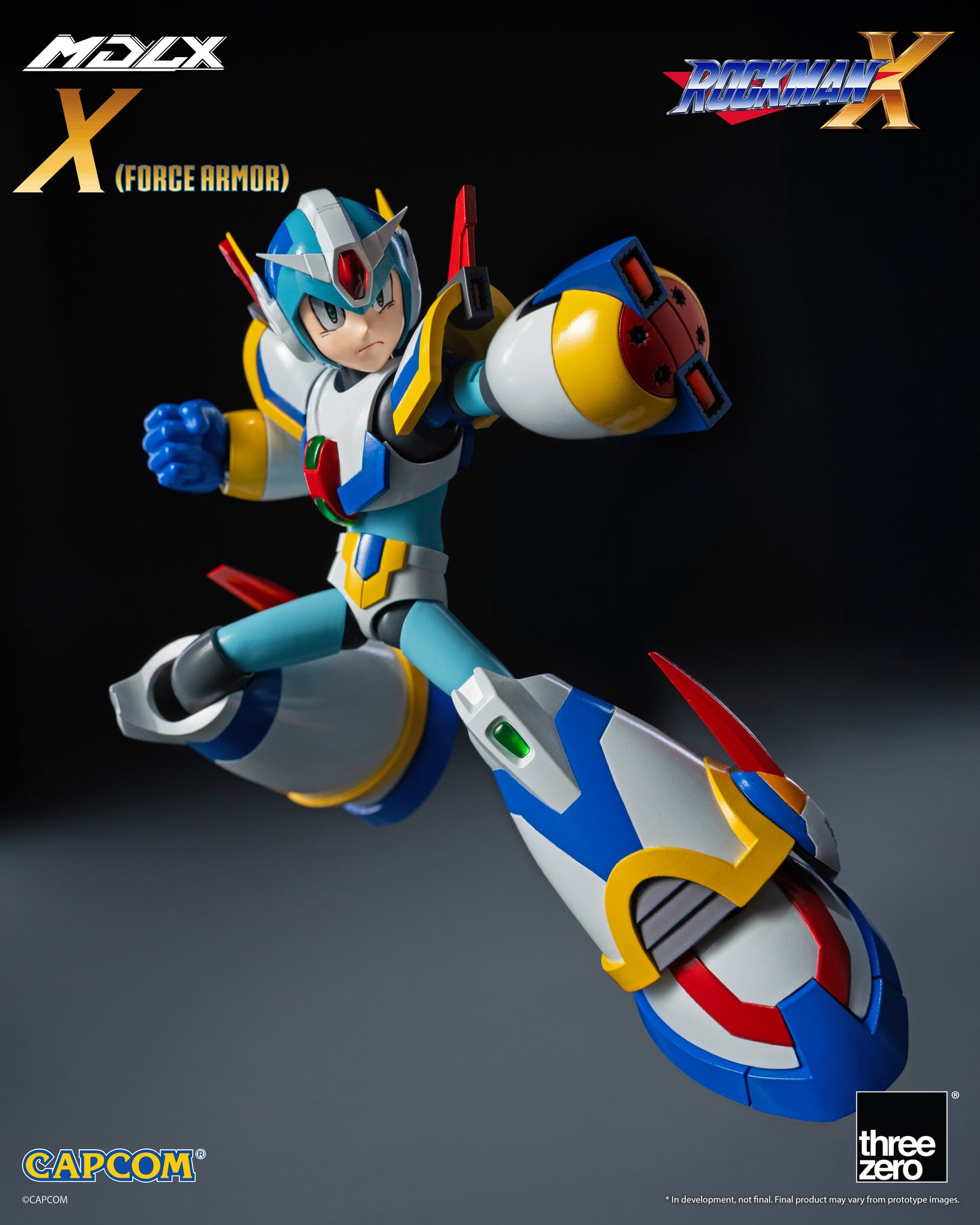 [Threezero] 3Z0988 Rockman X / Mega Man X MDLX X (Force Armor)
