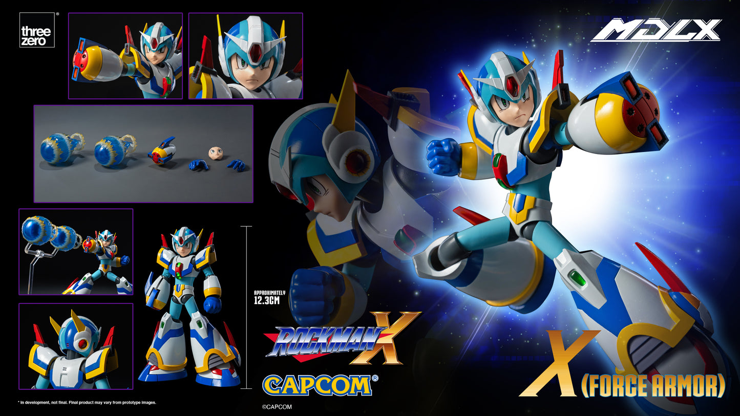 [Threezero] 3Z0988 Rockman X / Mega Man X MDLX X (Force Armor)