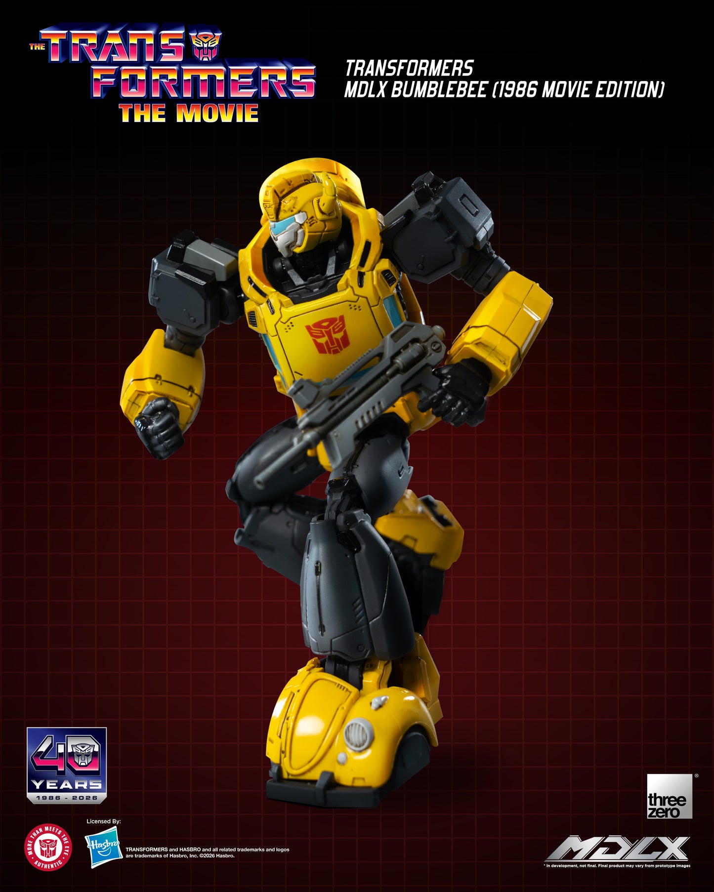 [Threezero] 3Z1162 Transformers MDLX Bumblebee (1986 Movie Edition)