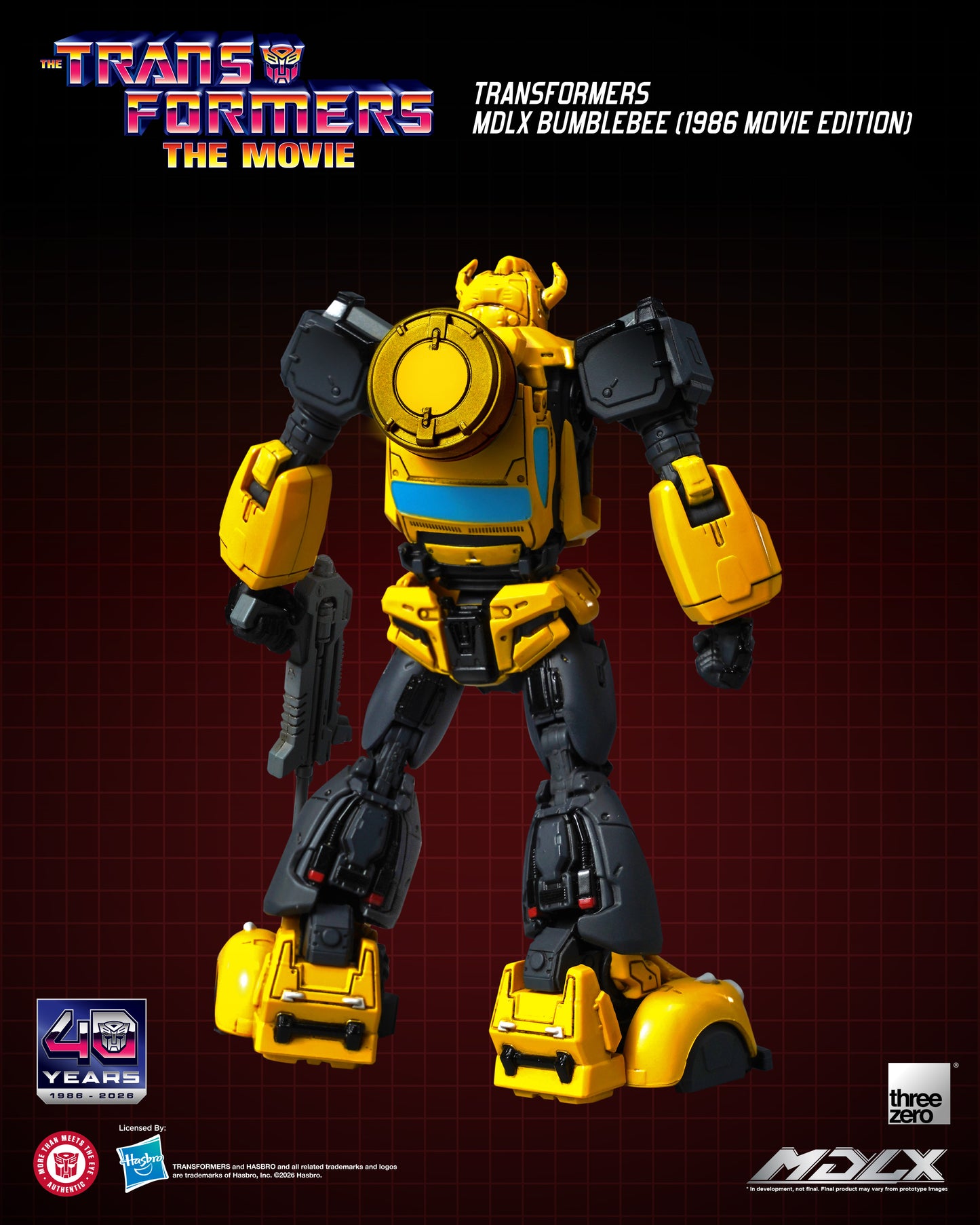 [Threezero] 3Z1162 Transformers MDLX Bumblebee (1986 Movie Edition)