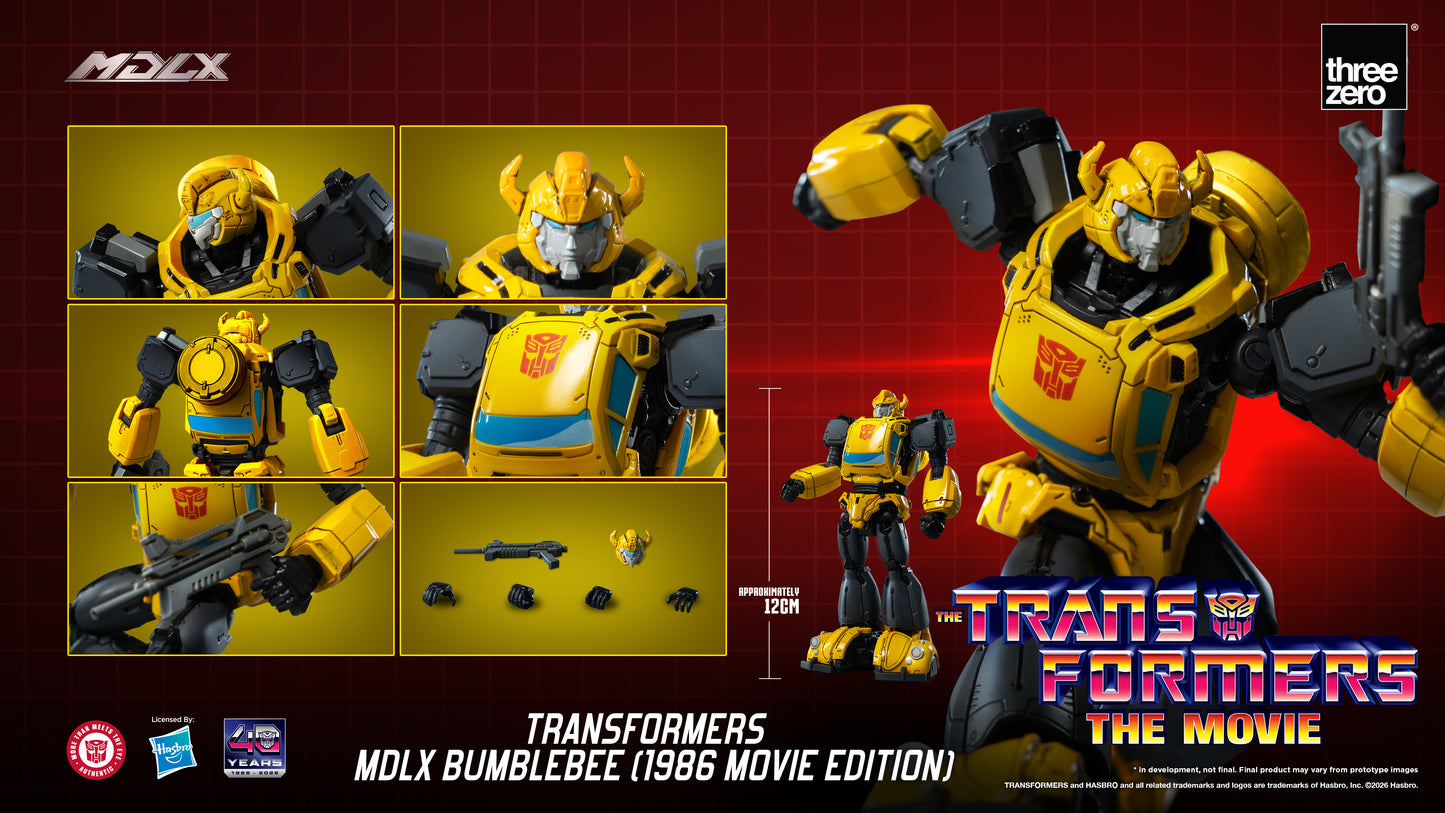 [Threezero] 3Z1162 Transformers MDLX Bumblebee (1986 Movie Edition)