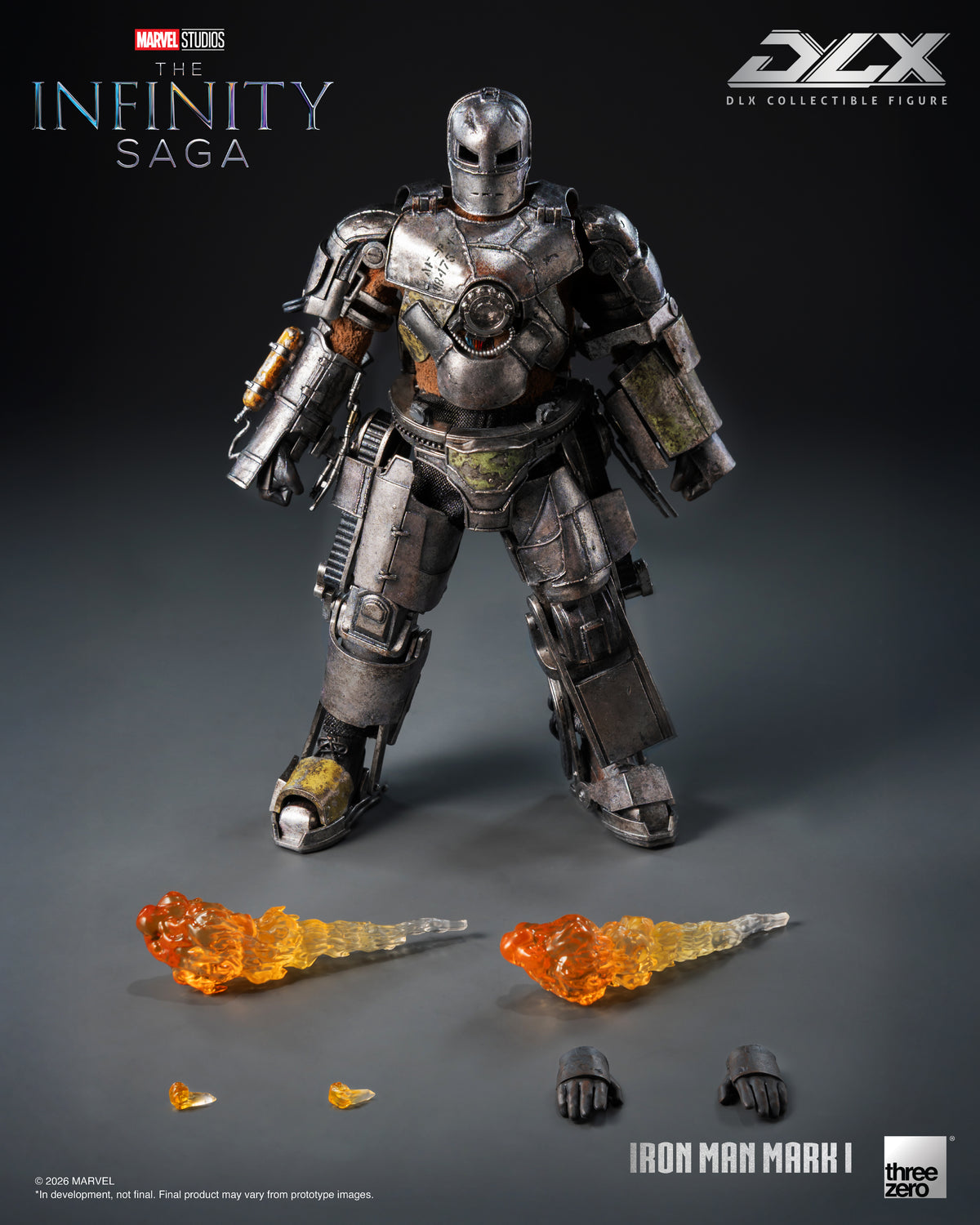 Threezero - 3Z0320 - Marvel Studios: The Infinity Saga DLX Iron Man Mark 1