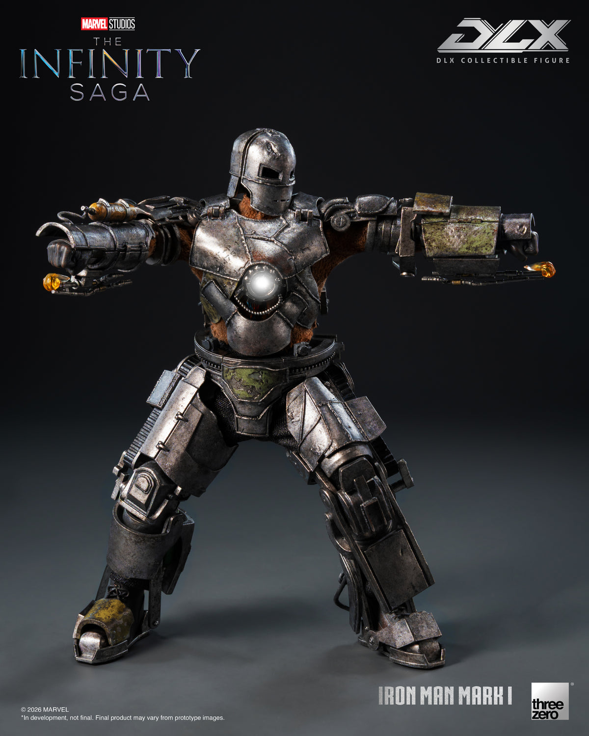 Threezero - 3Z0320 - Marvel Studios: The Infinity Saga DLX Iron Man Mark 1