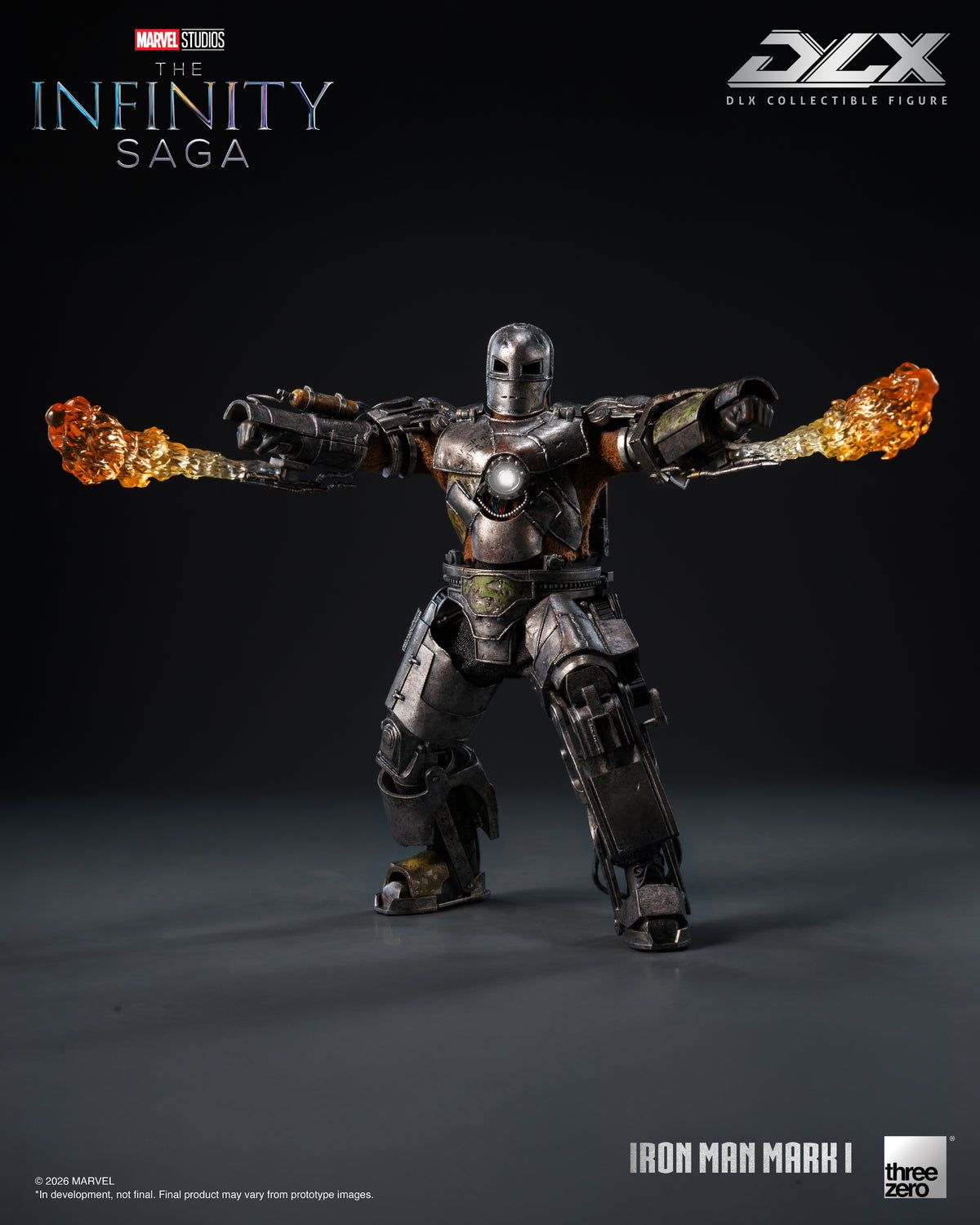 Threezero - 3Z0320 - Marvel Studios: The Infinity Saga DLX Iron Man Mark 1