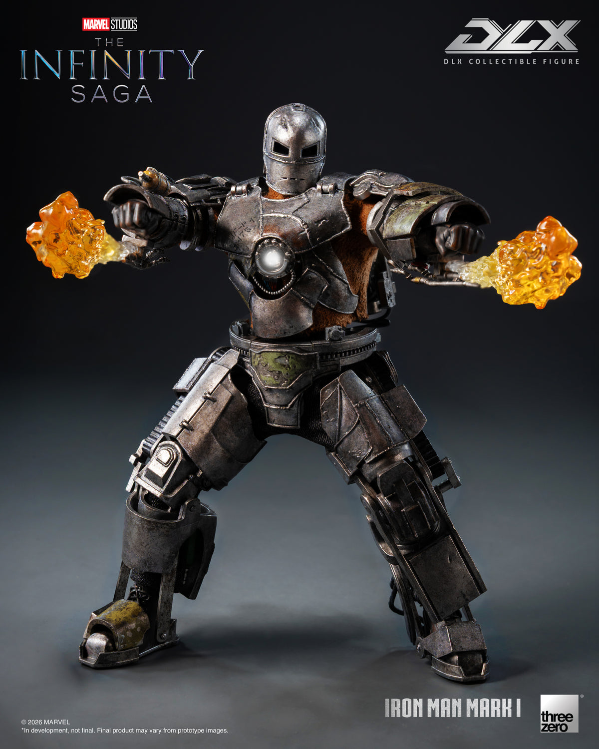 Threezero - 3Z0320 - Marvel Studios: The Infinity Saga DLX Iron Man Mark 1