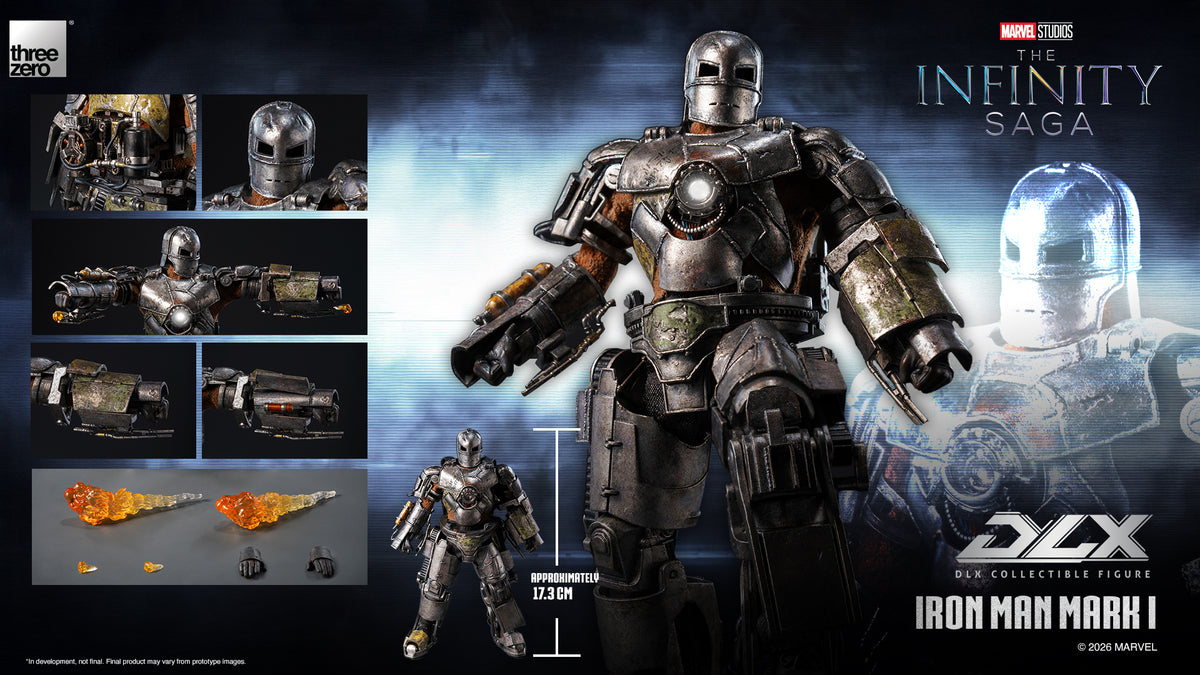 Threezero - 3Z0320 - Marvel Studios: The Infinity Saga DLX Iron Man Mark 1
