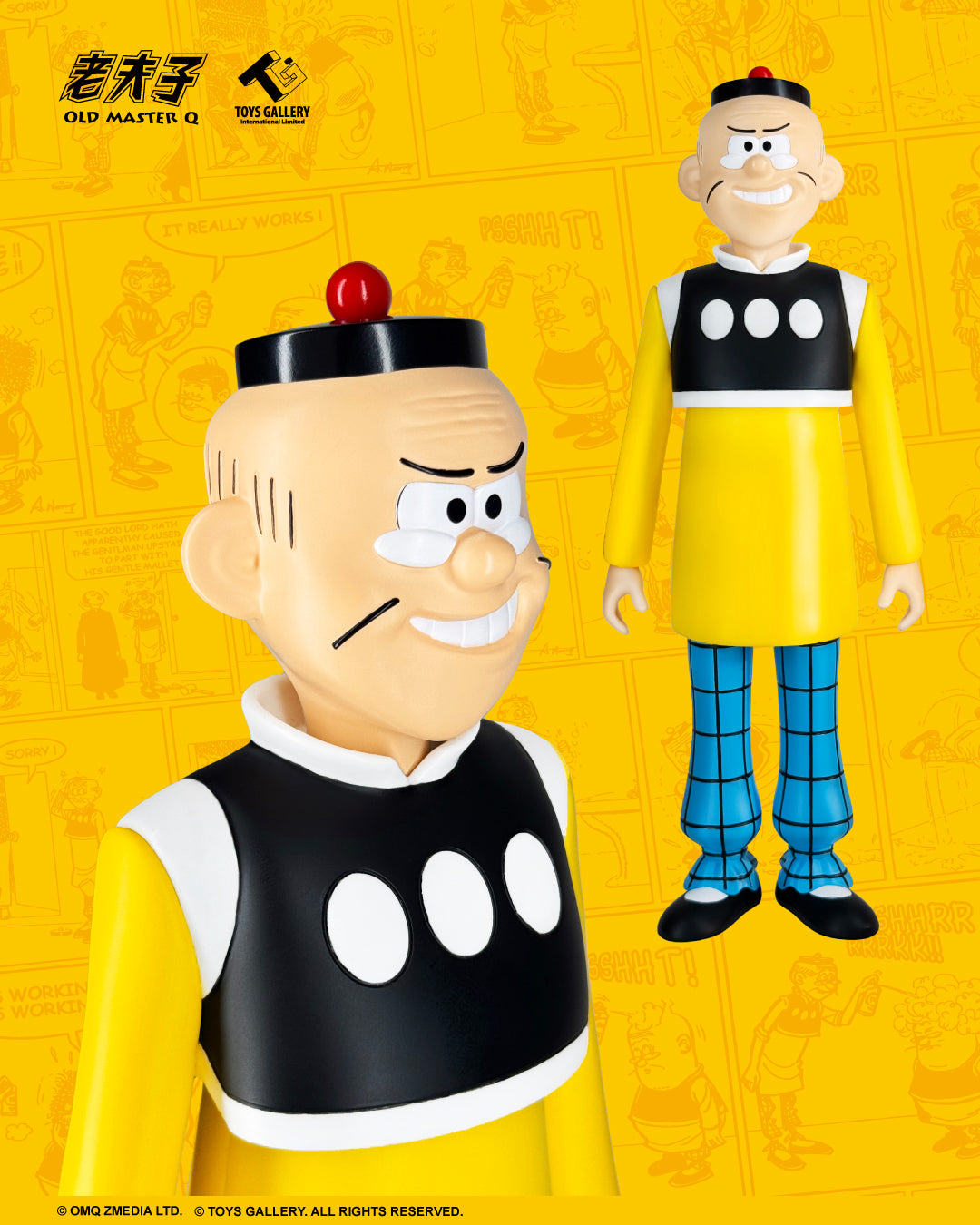 Toys Gallery: Old Master Q Vinyl Figure