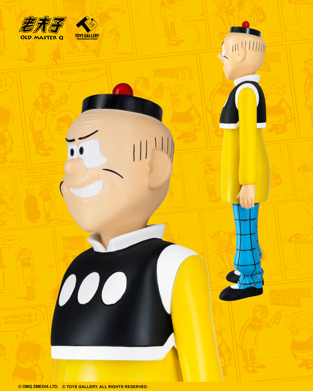 Toys Gallery: Old Master Q Vinyl Figure
