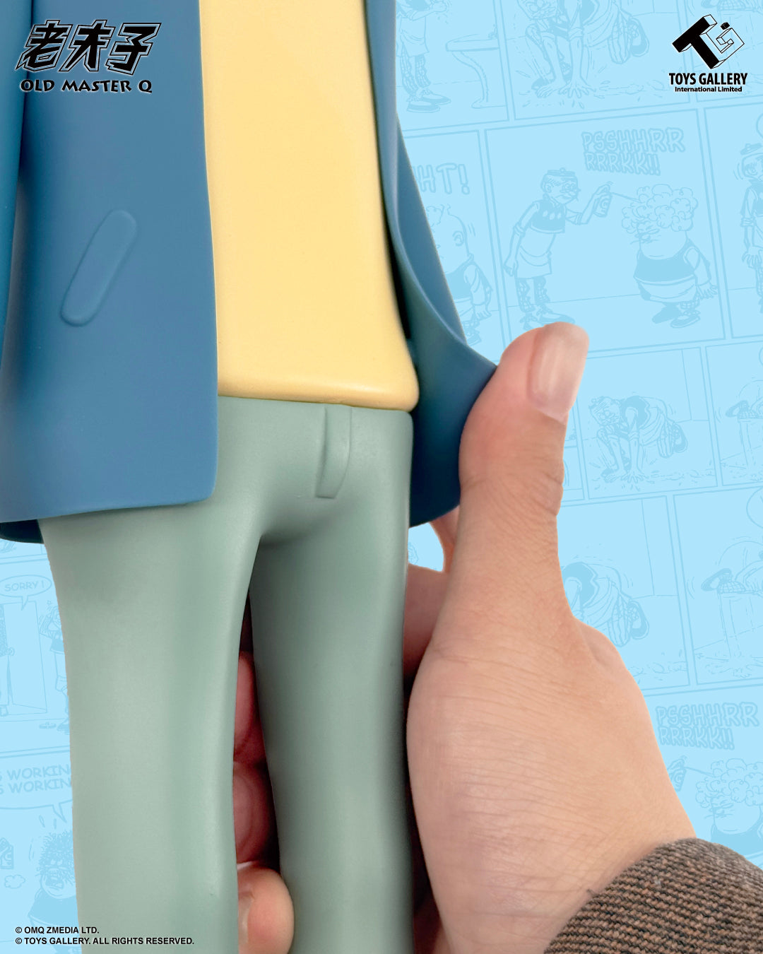 Toys Gallery: Old Master Q Series - Professional Robber Vinyl Figure